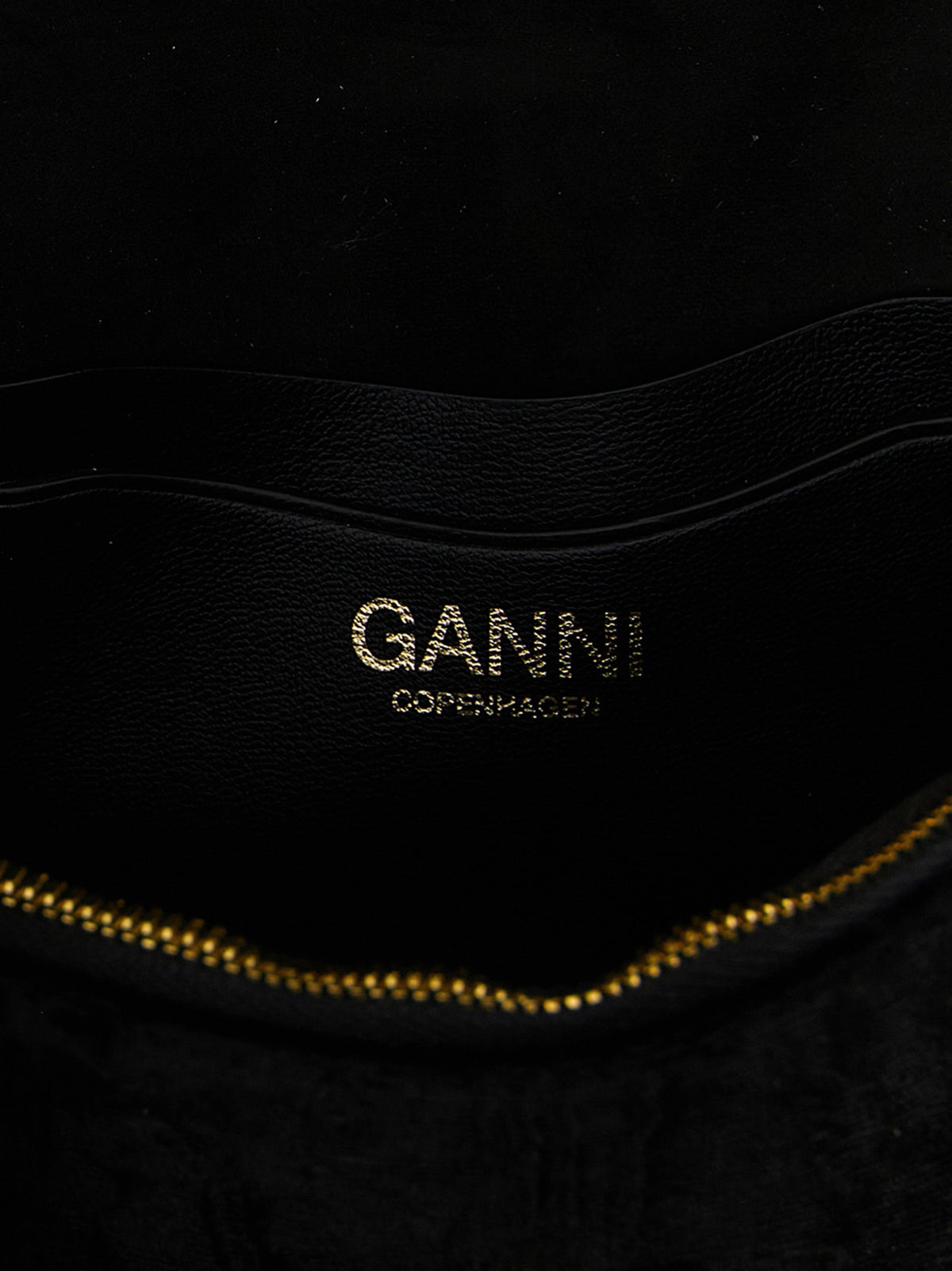 Ganni Black Polyester Women's Cardholder