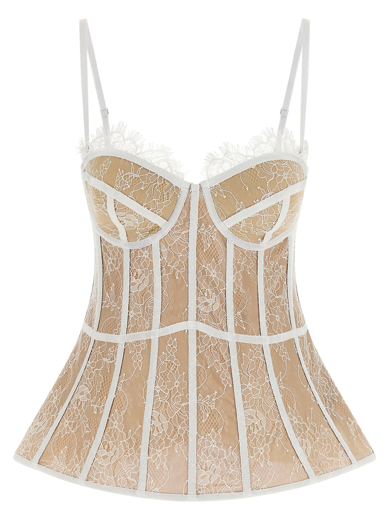 Giuseppe Di Morabito White Polyamide Tank Women's Tops