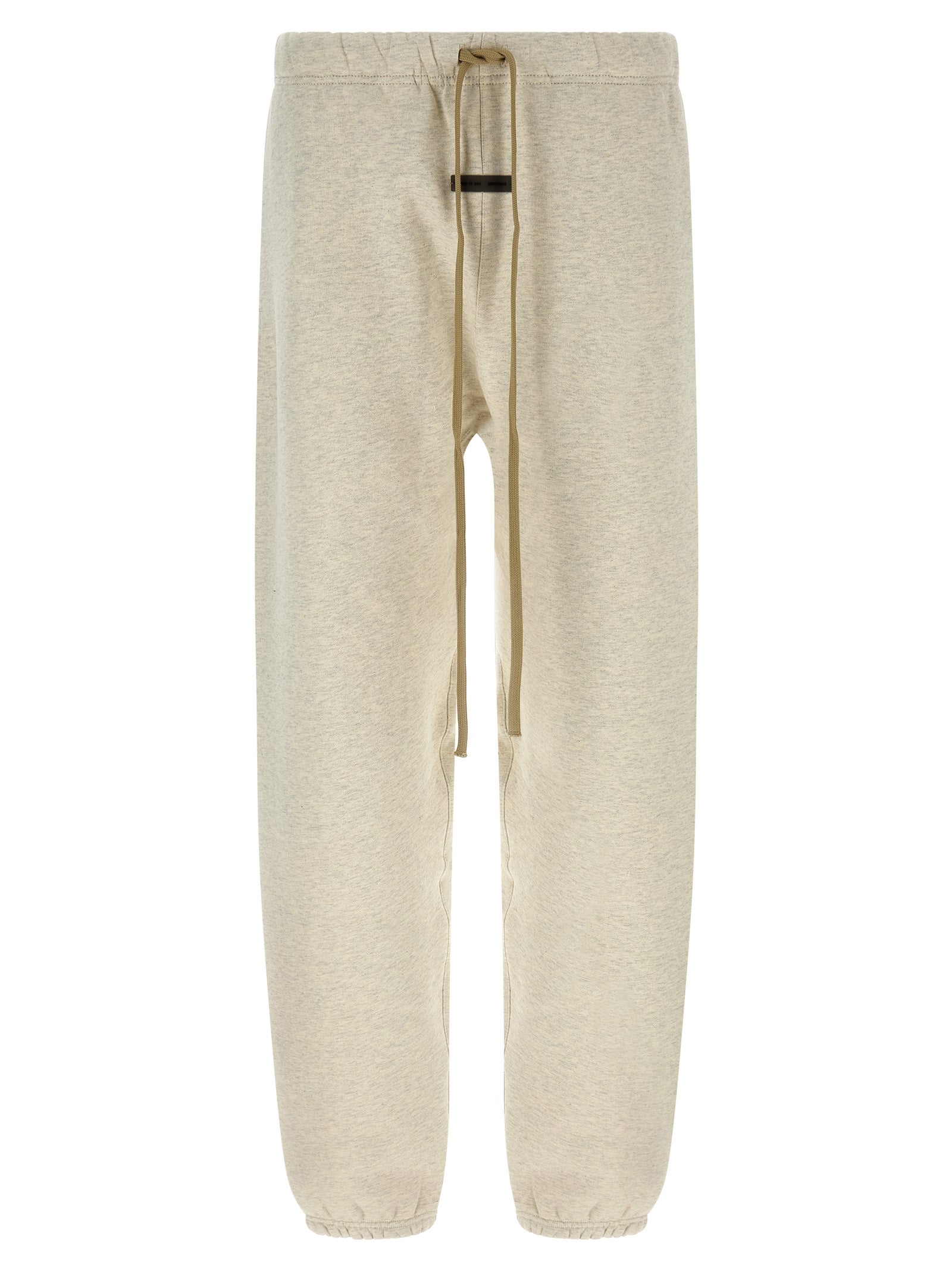 FEAR OF GOD ESSENTIAL Gray Cotton Joggers (Workout Men's Pants)