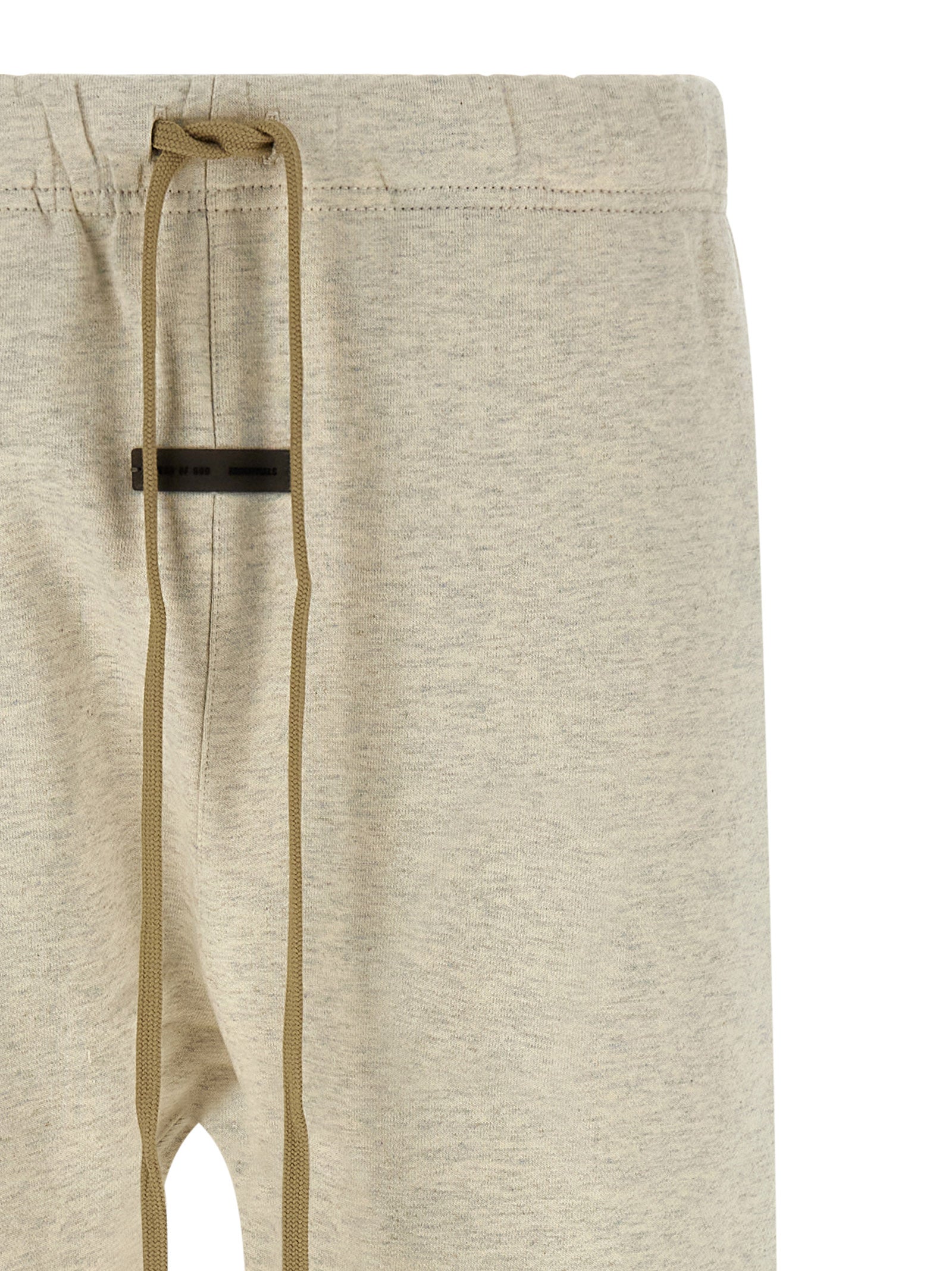 FEAR OF GOD ESSENTIAL Gray Cotton Joggers (Workout Men's Pants)