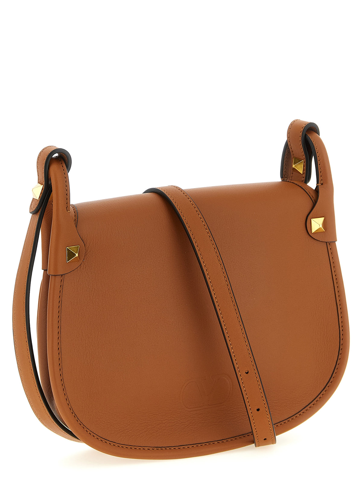 Valentino Garavani Brown Calfskin Shoulder Women's Bag