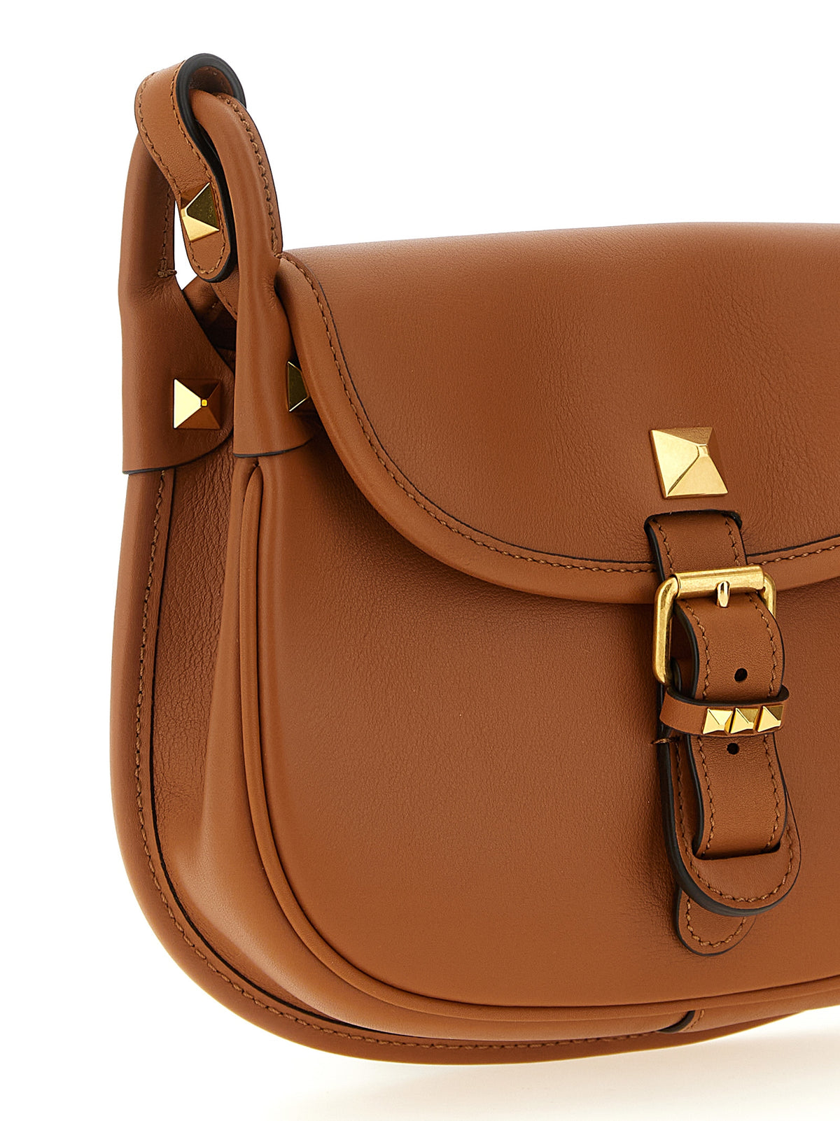 Valentino Garavani Brown Calfskin Shoulder Women's Bag