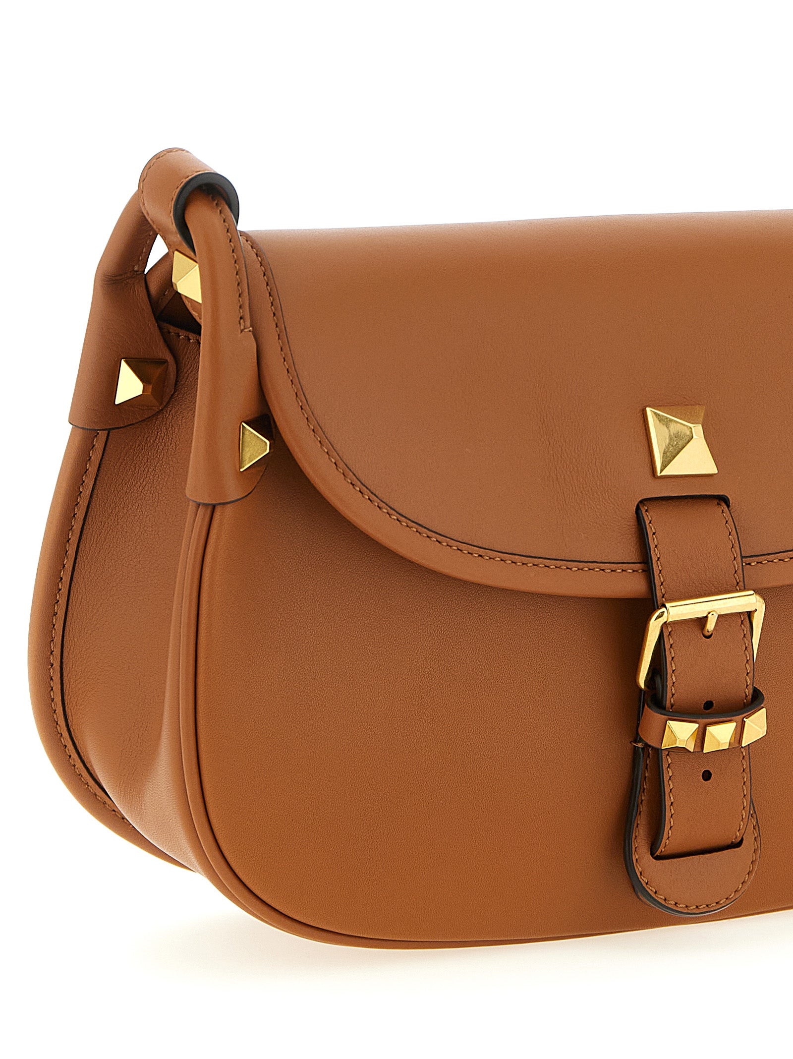 Valentino Garavani Brown Calfskin Shoulder Women's Bag