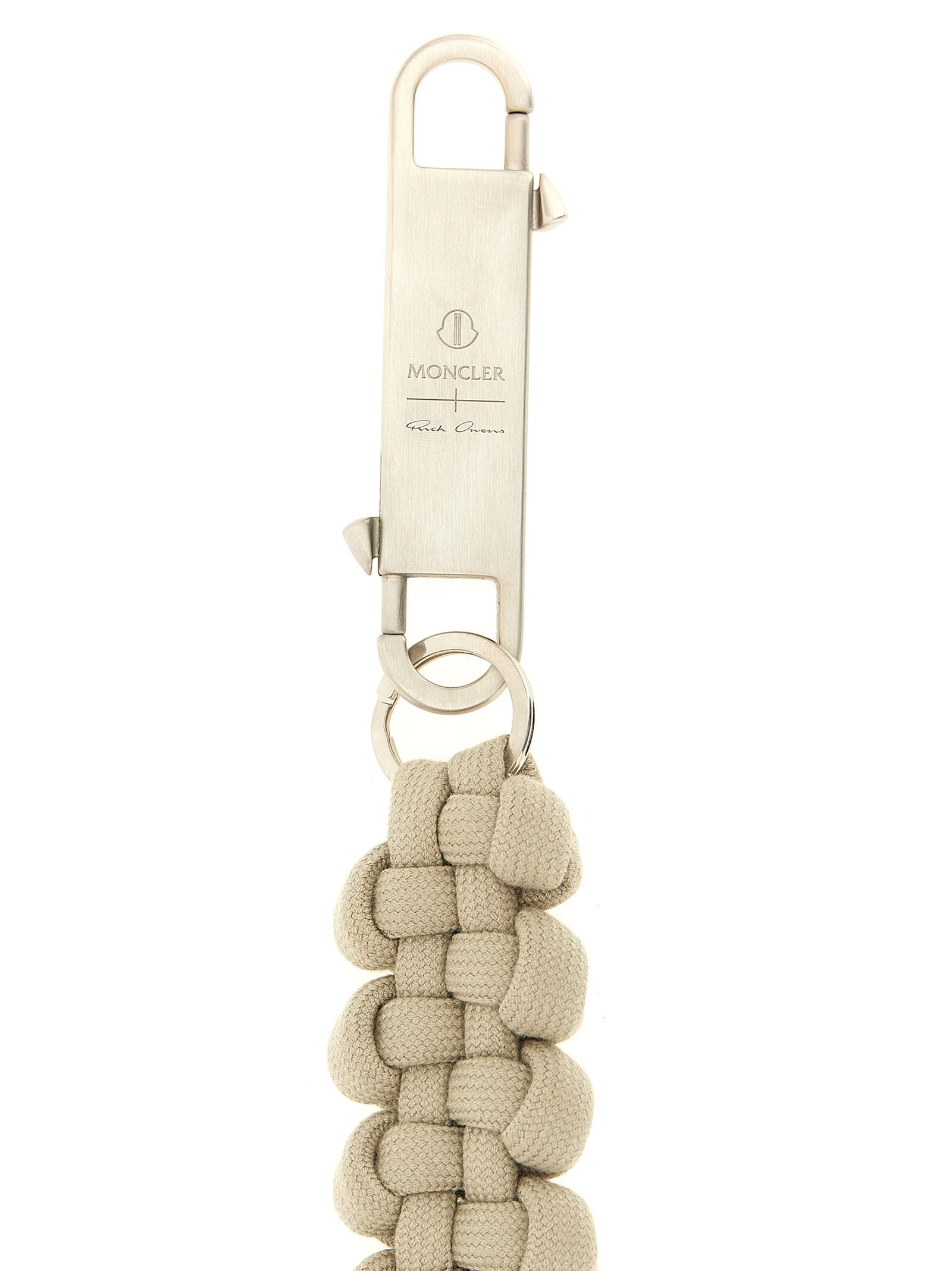 Rick Owens Gray Polyester Men's Keychain