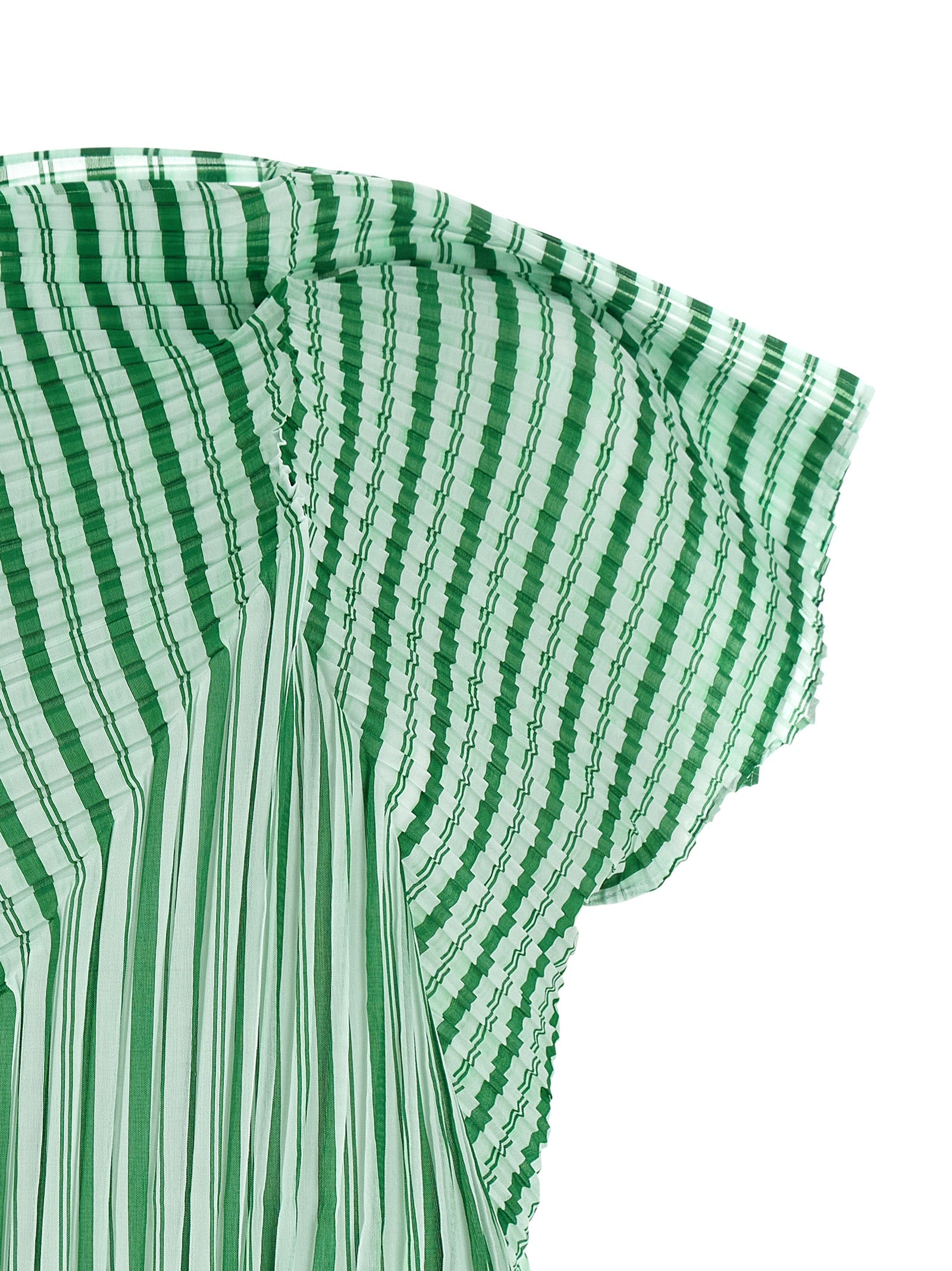 Issey Miyake Bicolor Polyester Pattern Women's Shirt