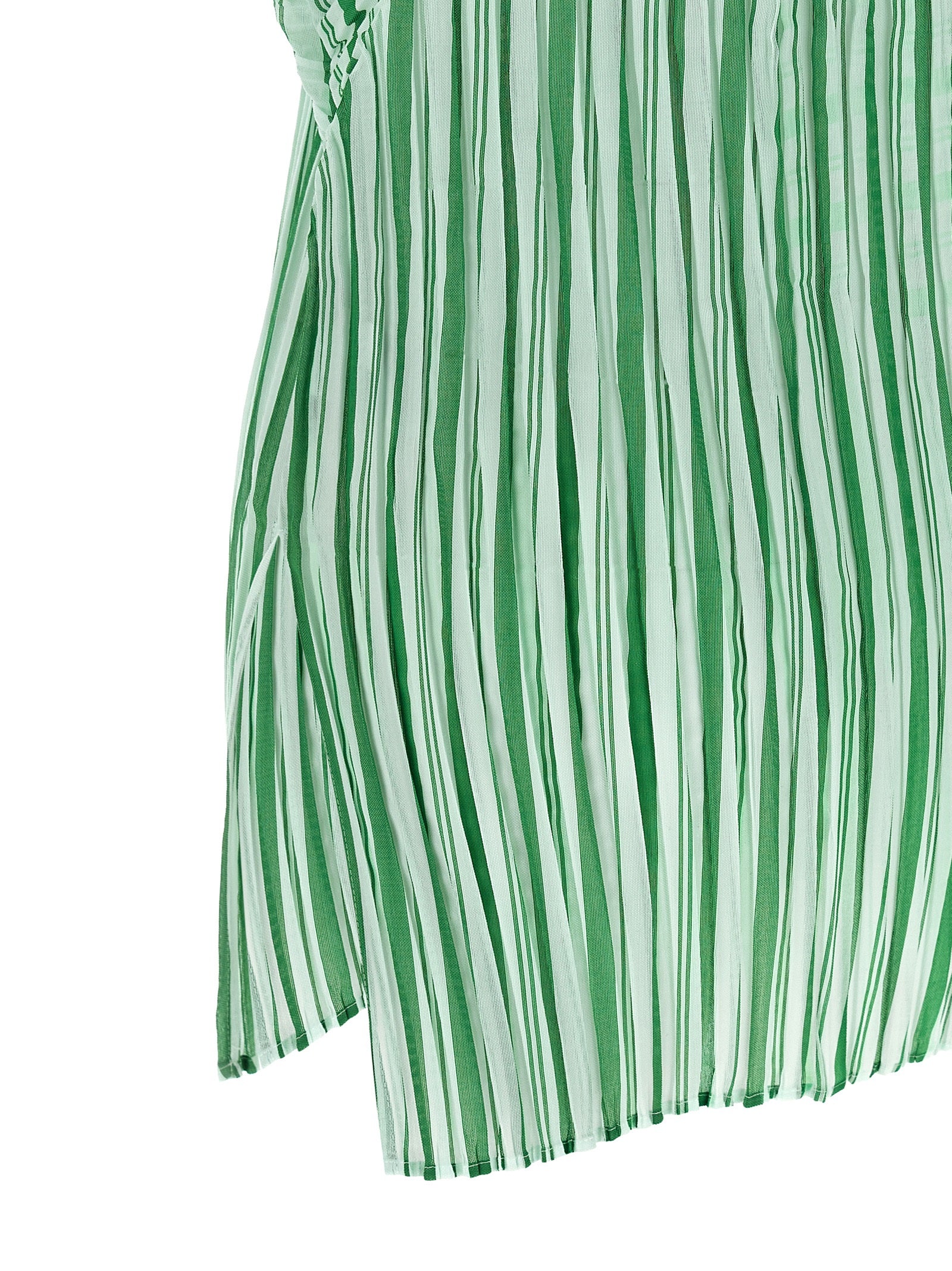 Issey Miyake Bicolor Polyester Pattern Women's Shirt