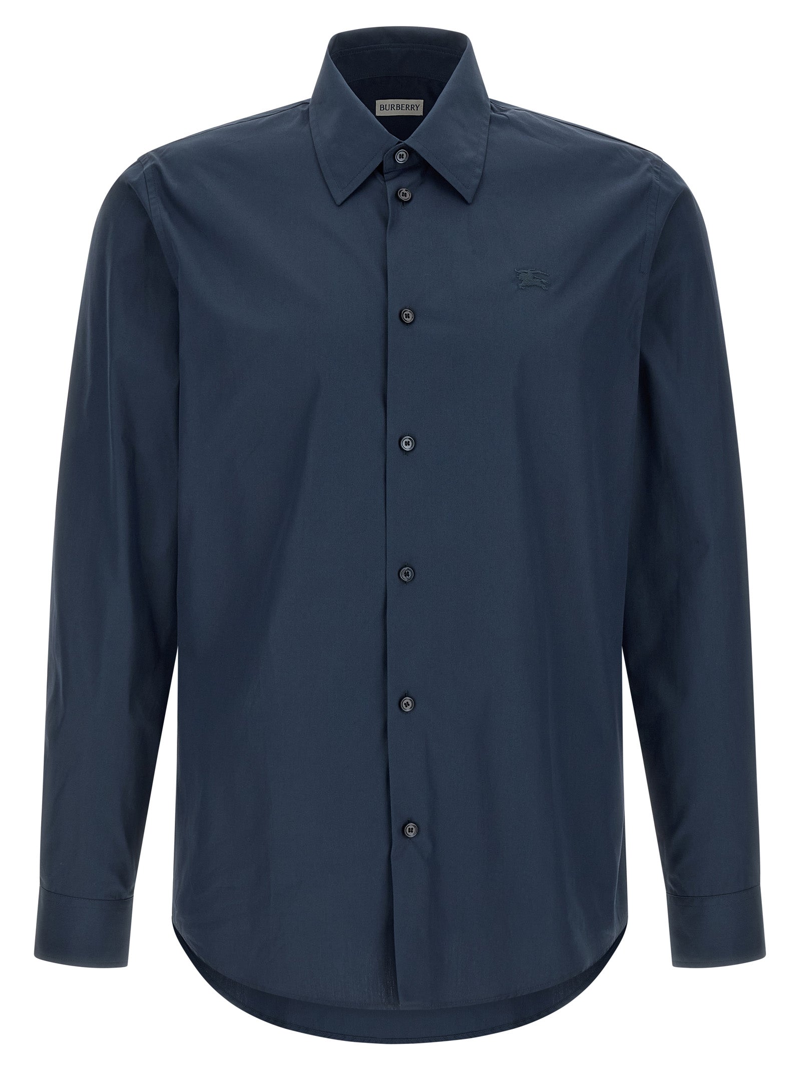 Burberry Blue Cotton Men's Blouse