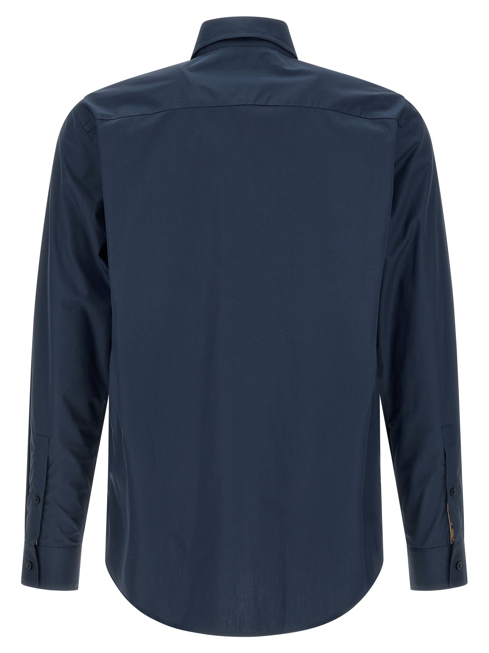 Burberry Blue Cotton Men's Blouse