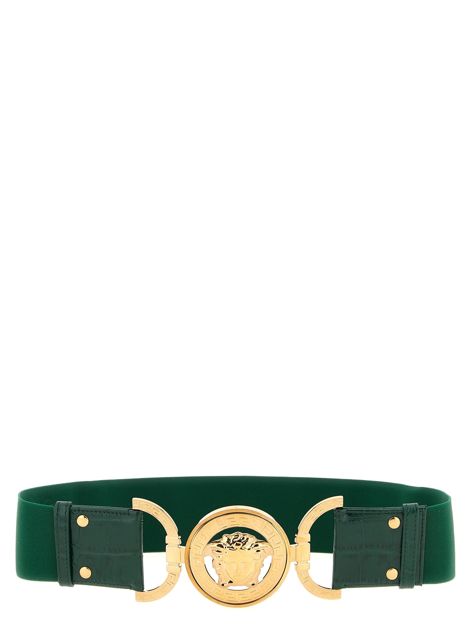 Versace Bicolor Calfskin Regular Women's Belt