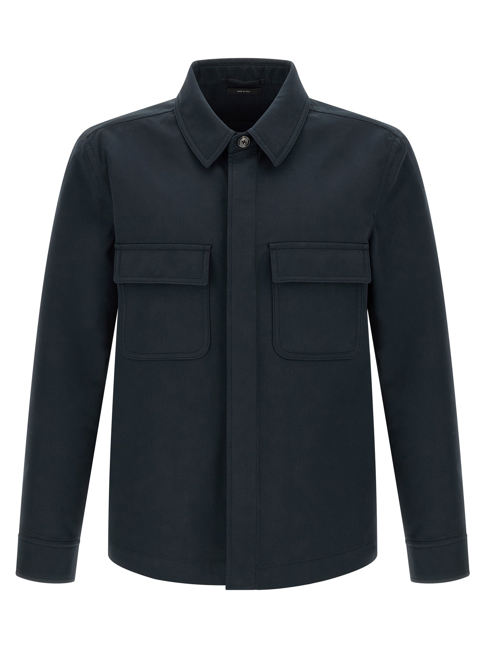 Tom Ford Blue Cotton Men's Blouse
