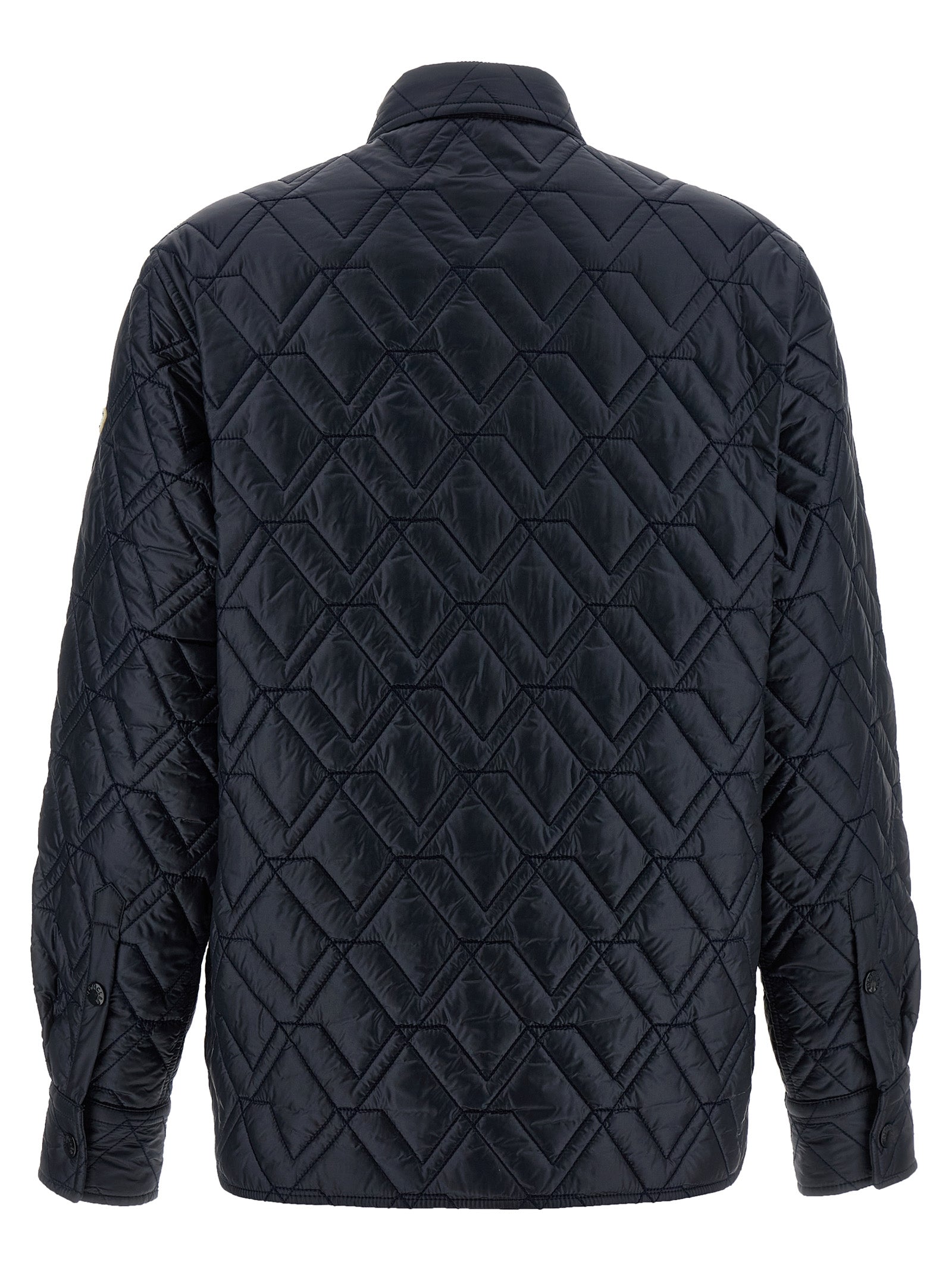 Moncler Blue Polyamide Shell Women's Jacket