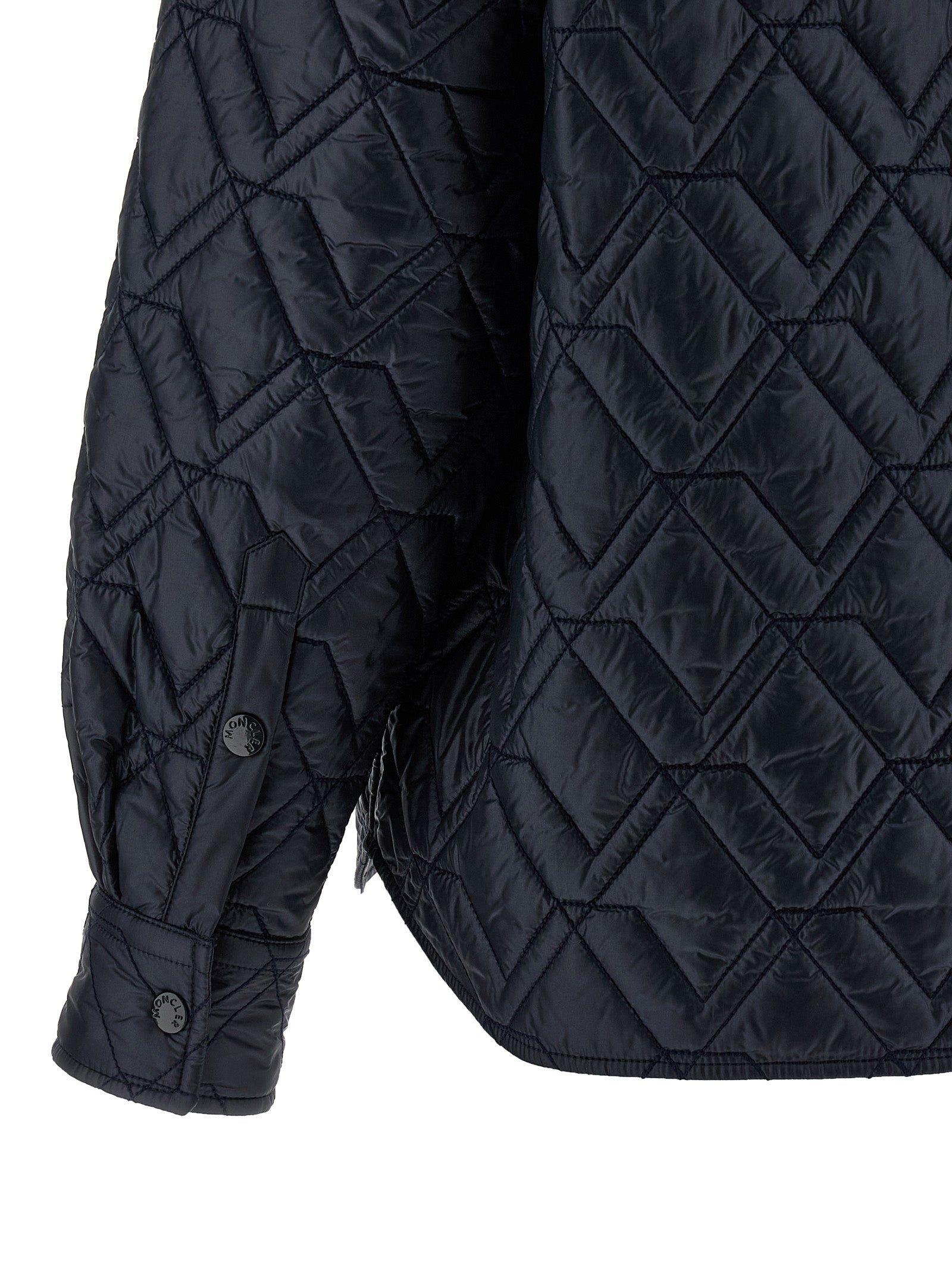 Moncler Blue Polyamide Shell Women's Jacket