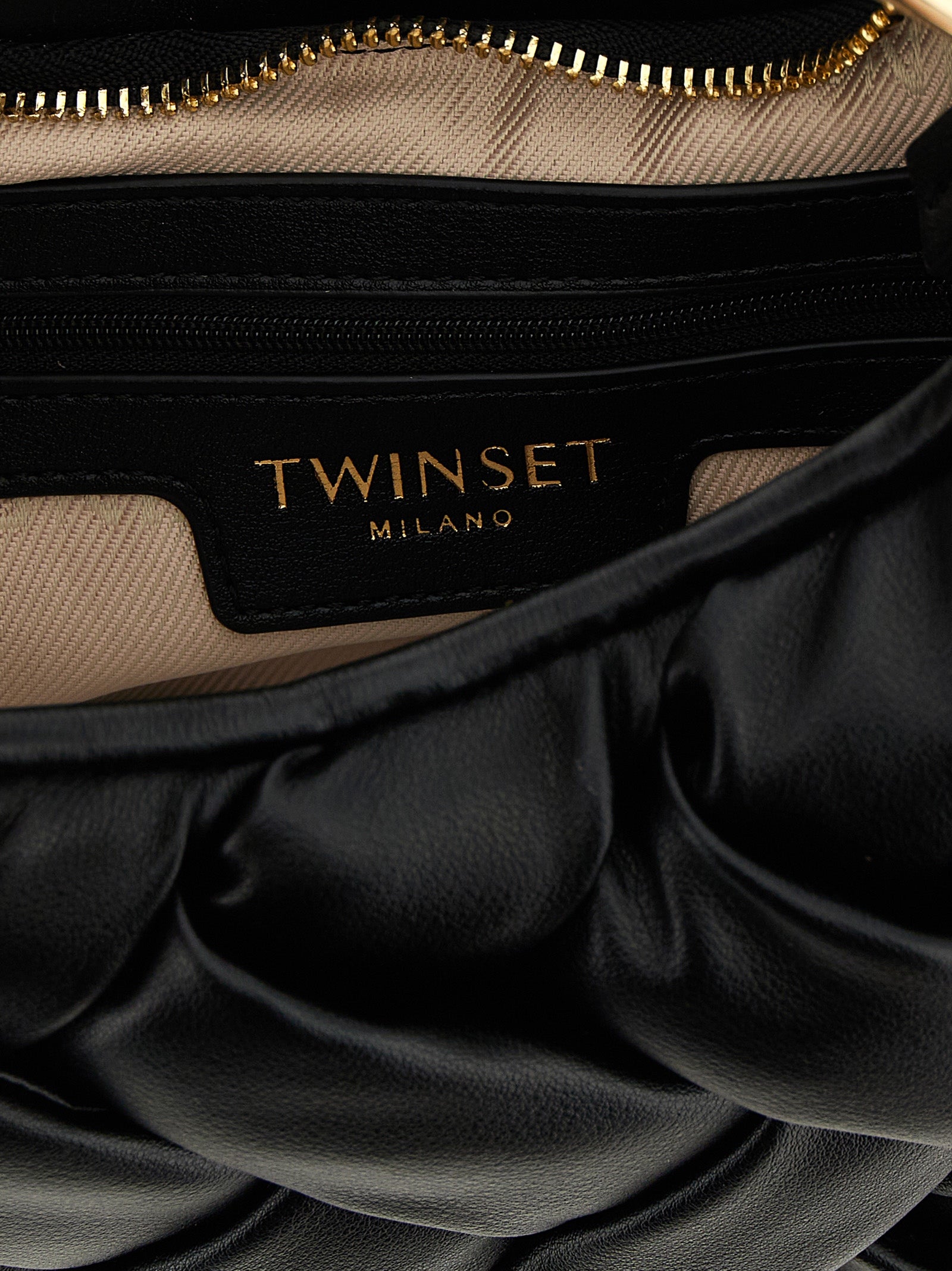 Twinset Black Polyethylene Women's Handbag