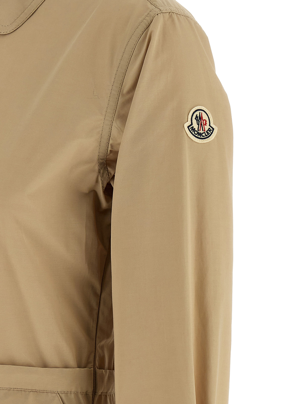 Moncler Beige Polyester Long Women's Dress