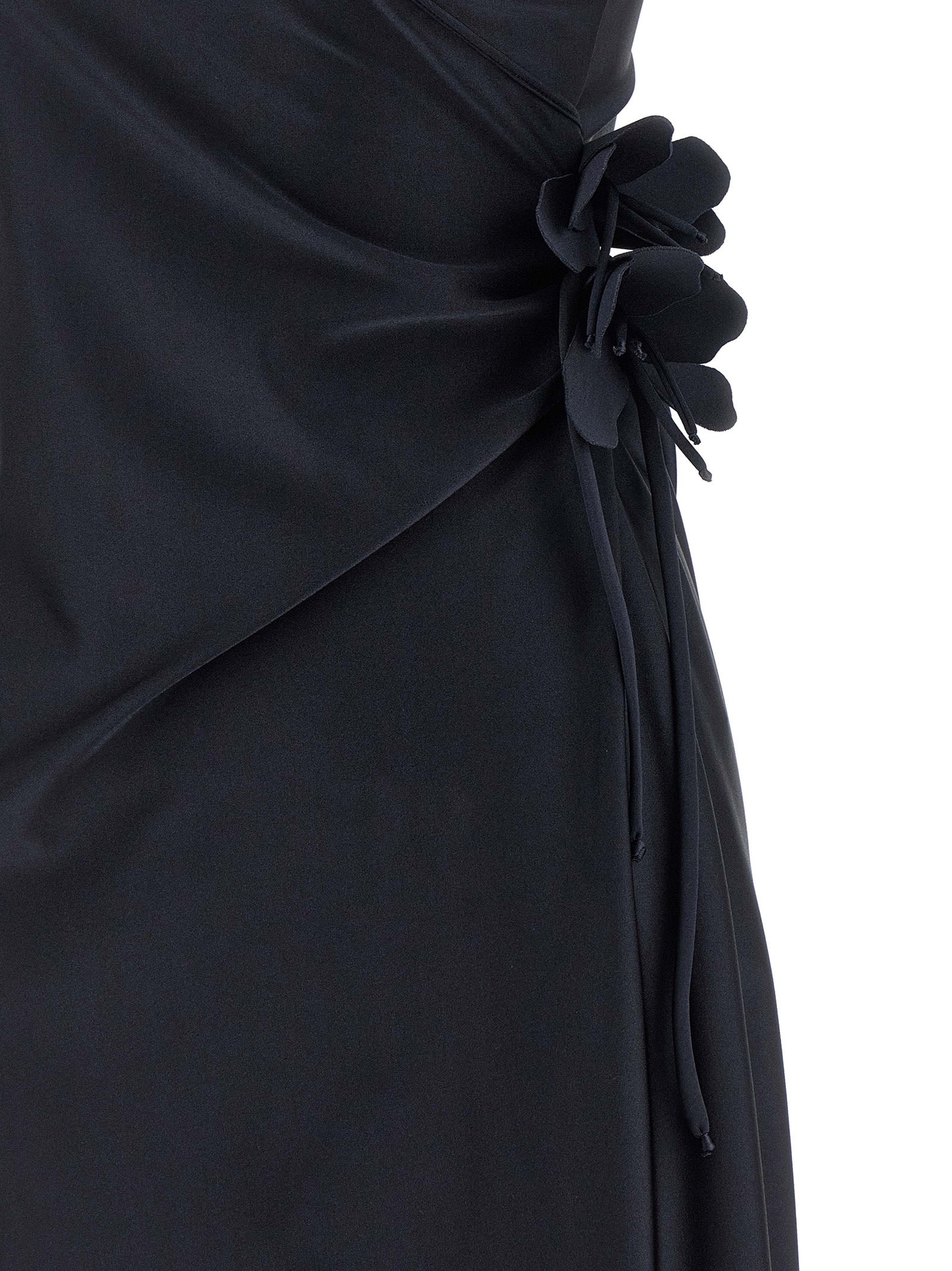 Coperni Black Polyamide Midi Women's Dress