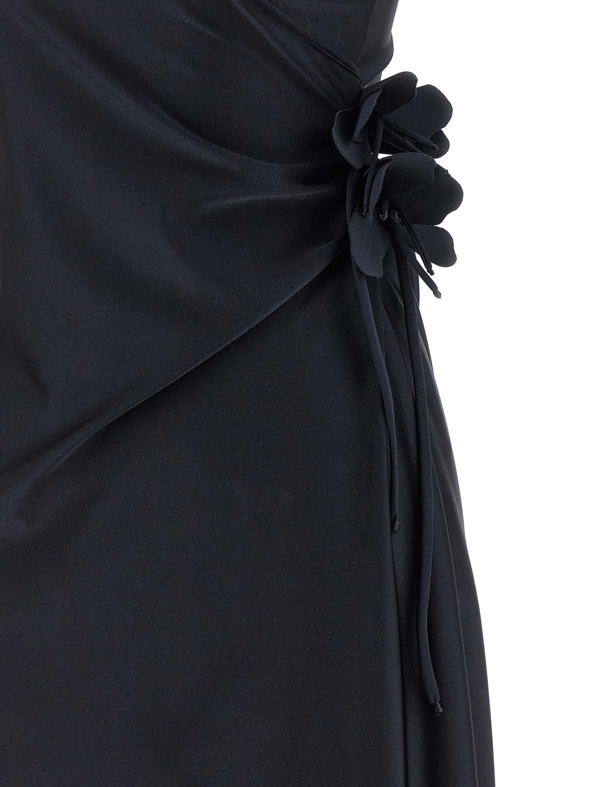 Coperni Black Polyamide Midi Women's Dress