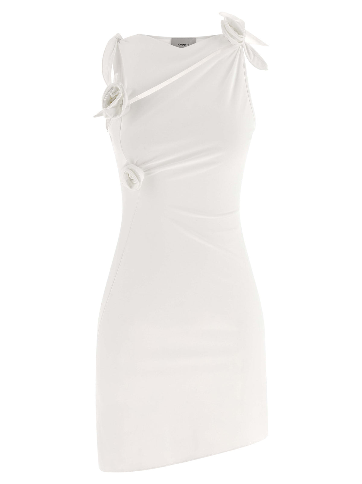 Coperni White Polyamide Short Women's Dress