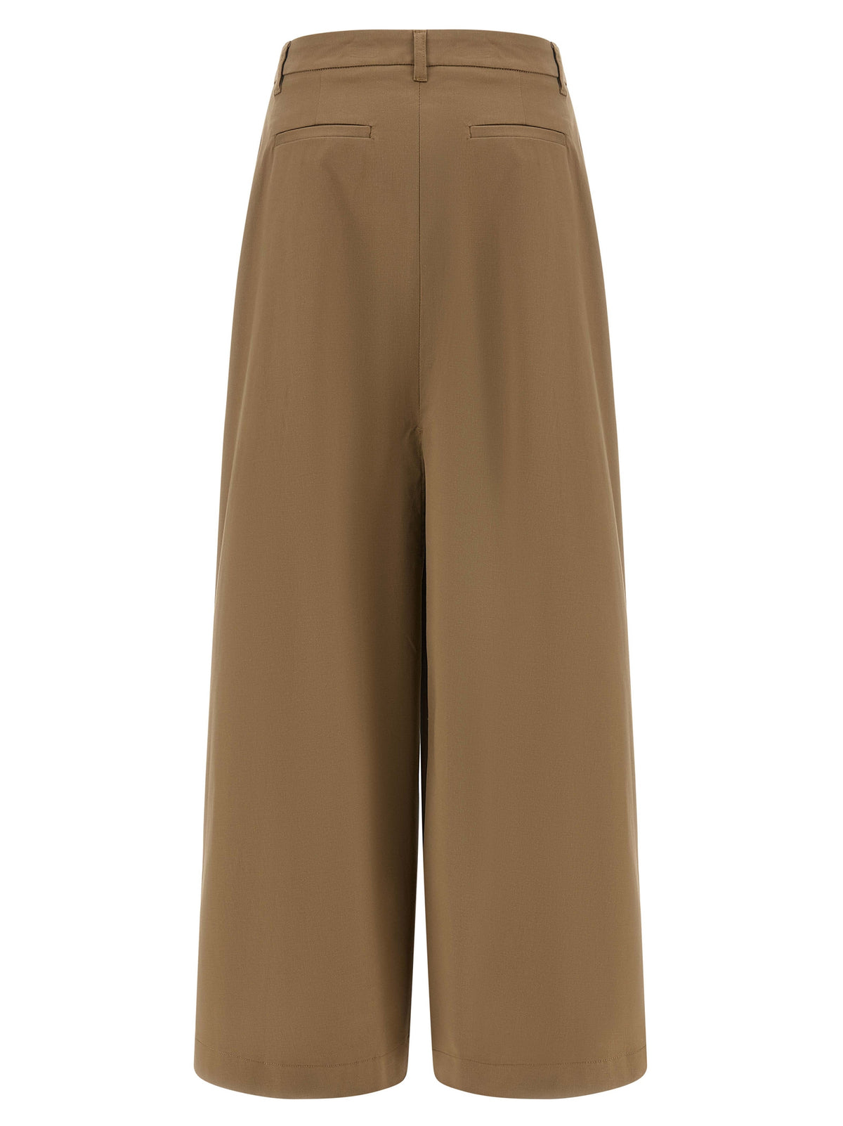 THELATEST Brown Cotton Mini Women's Skirt