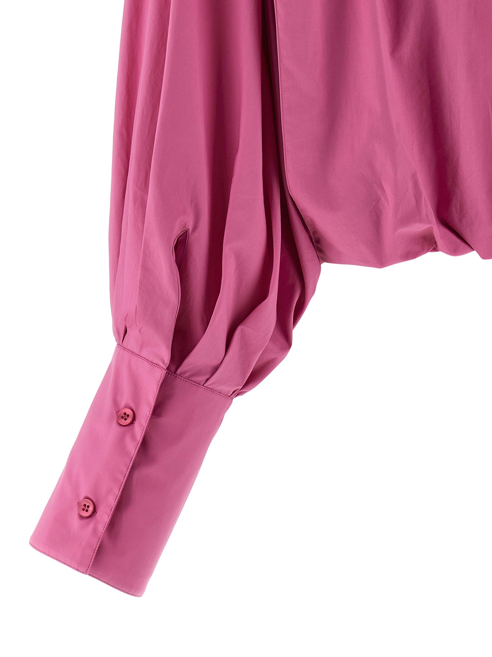 THELATEST Fuchsia Cotton Women's Blouse