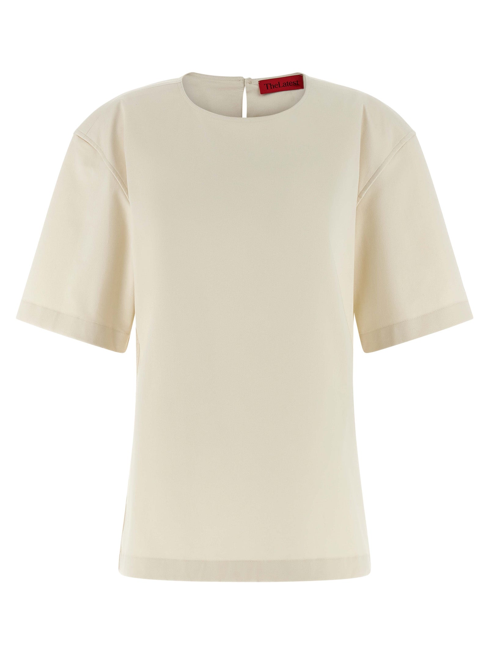 THELATEST White Cotton Women's T-Shirt