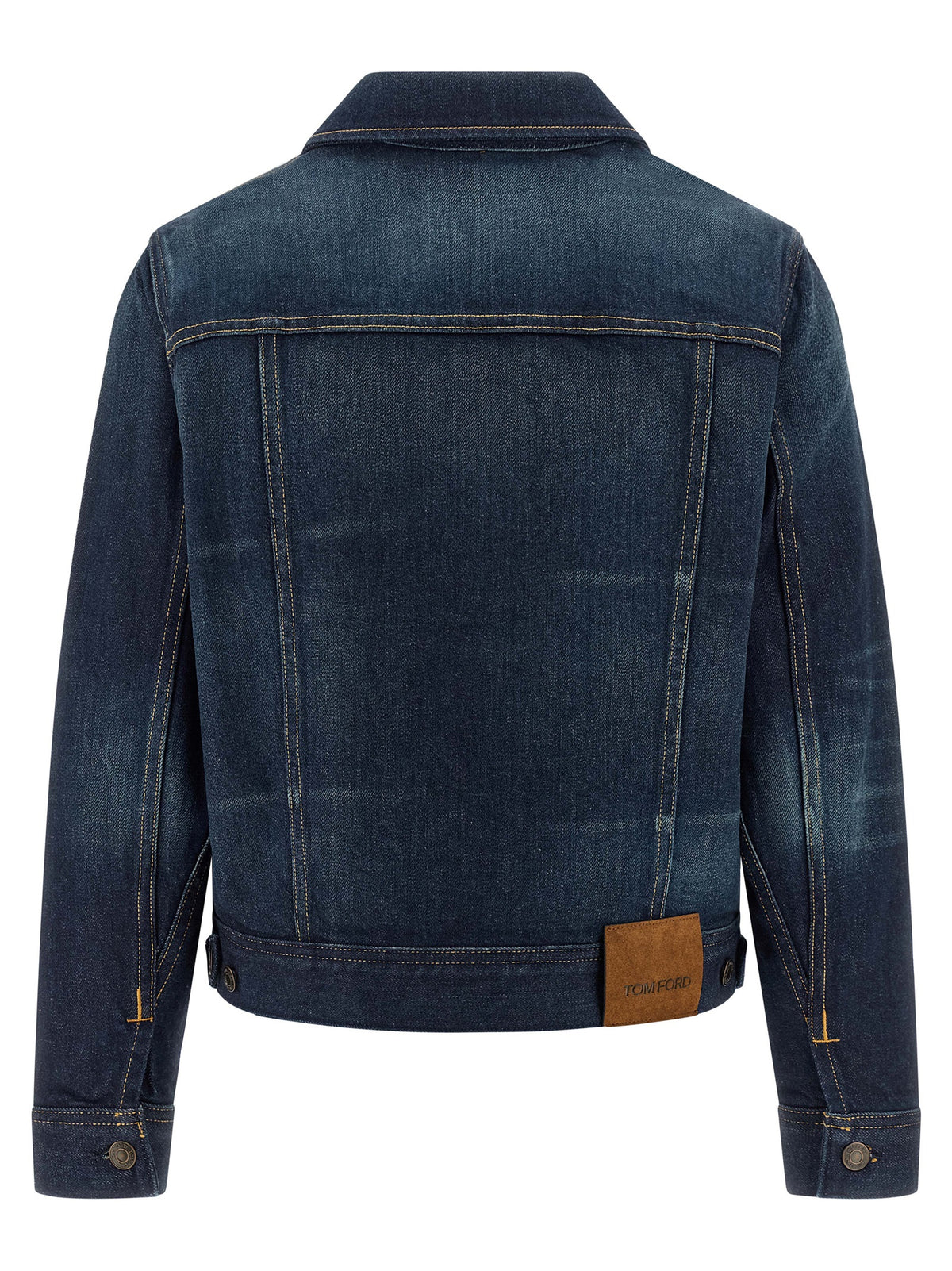 Tom Ford Blue Cotton Denim Women's Jacket