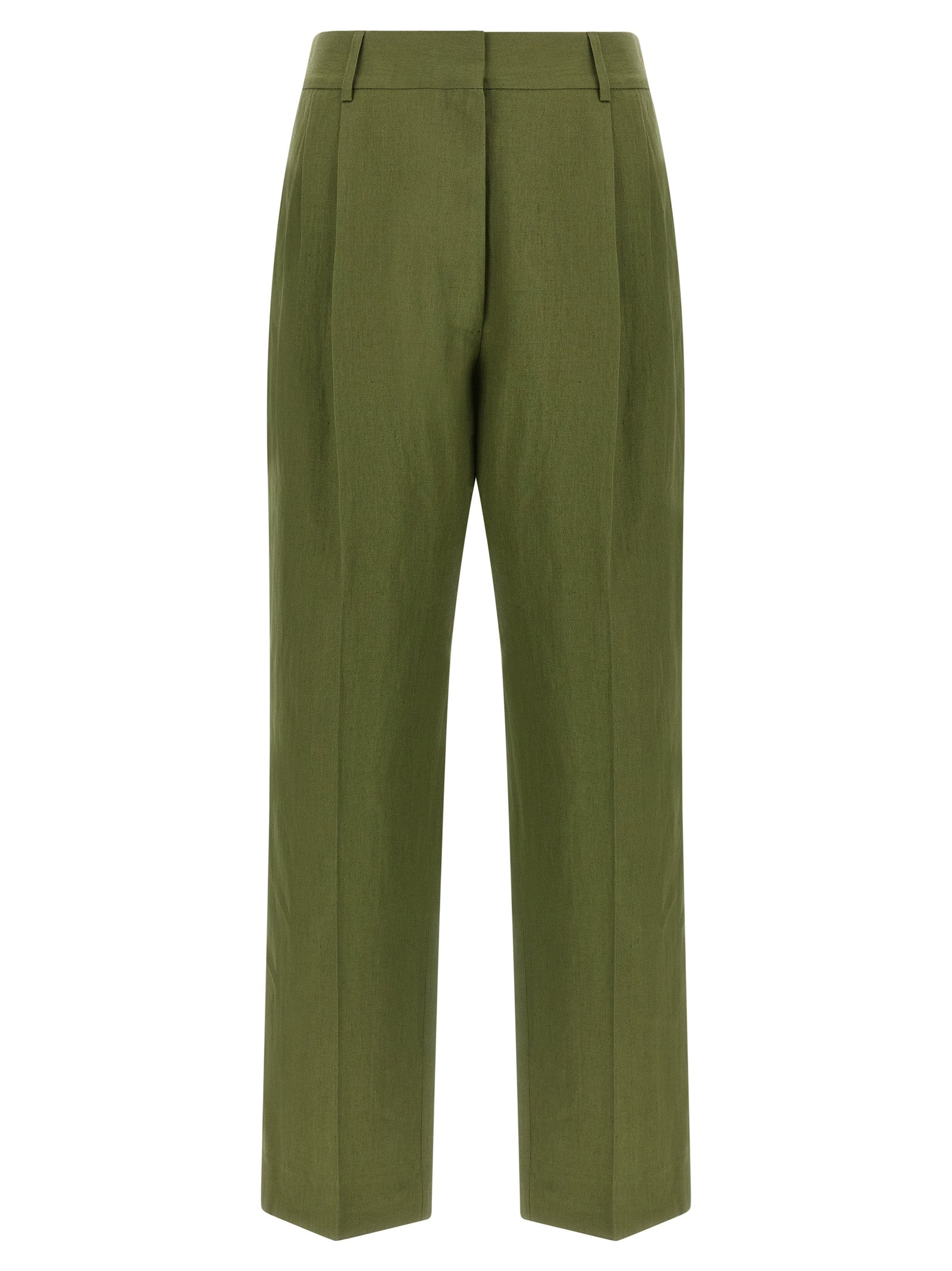 Blazé Milano Bicolor Linen Casual Women's Pants