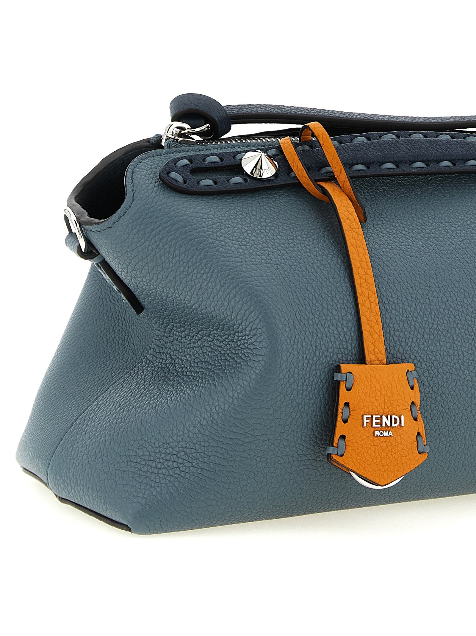 Fendi Blue Calfskin Women's Handbag