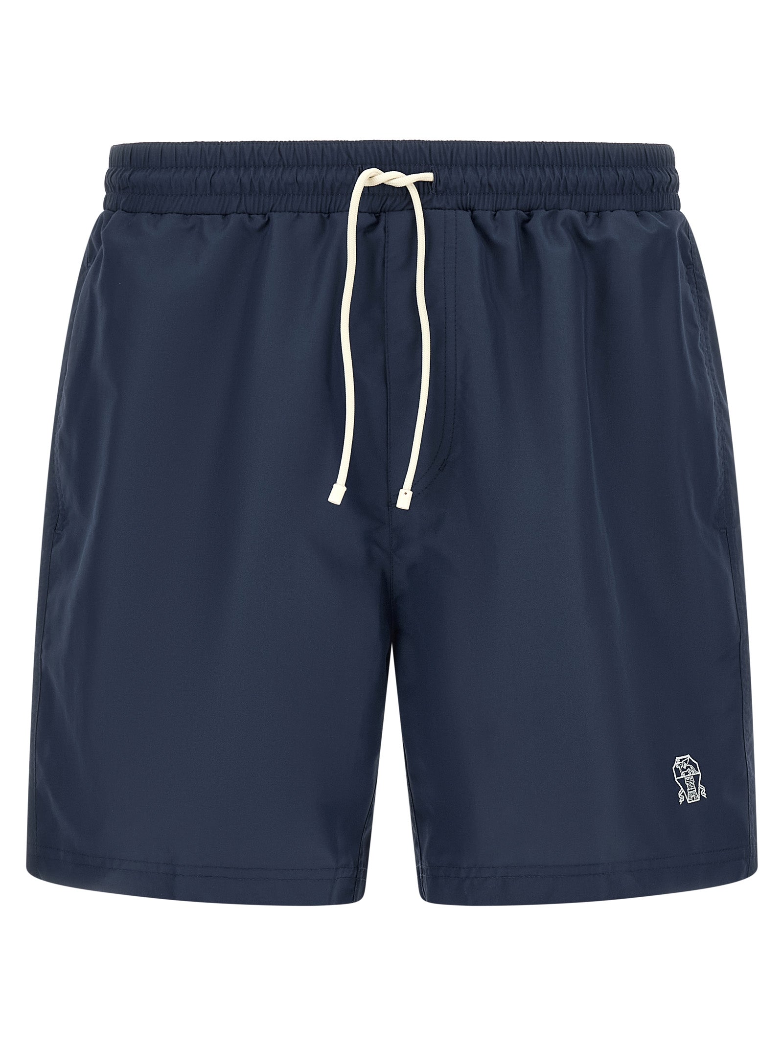 Brunello Cucinelli Blue Polyester Swim Men's Shorts