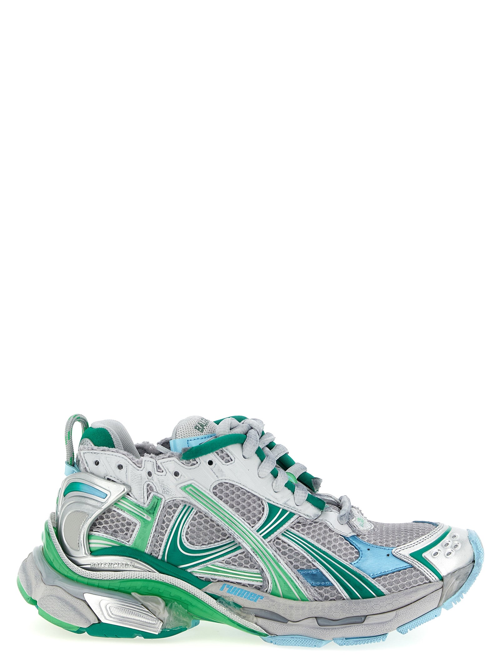 Balenciaga Multicolor Polyethylene Athletic Men's Sneakers