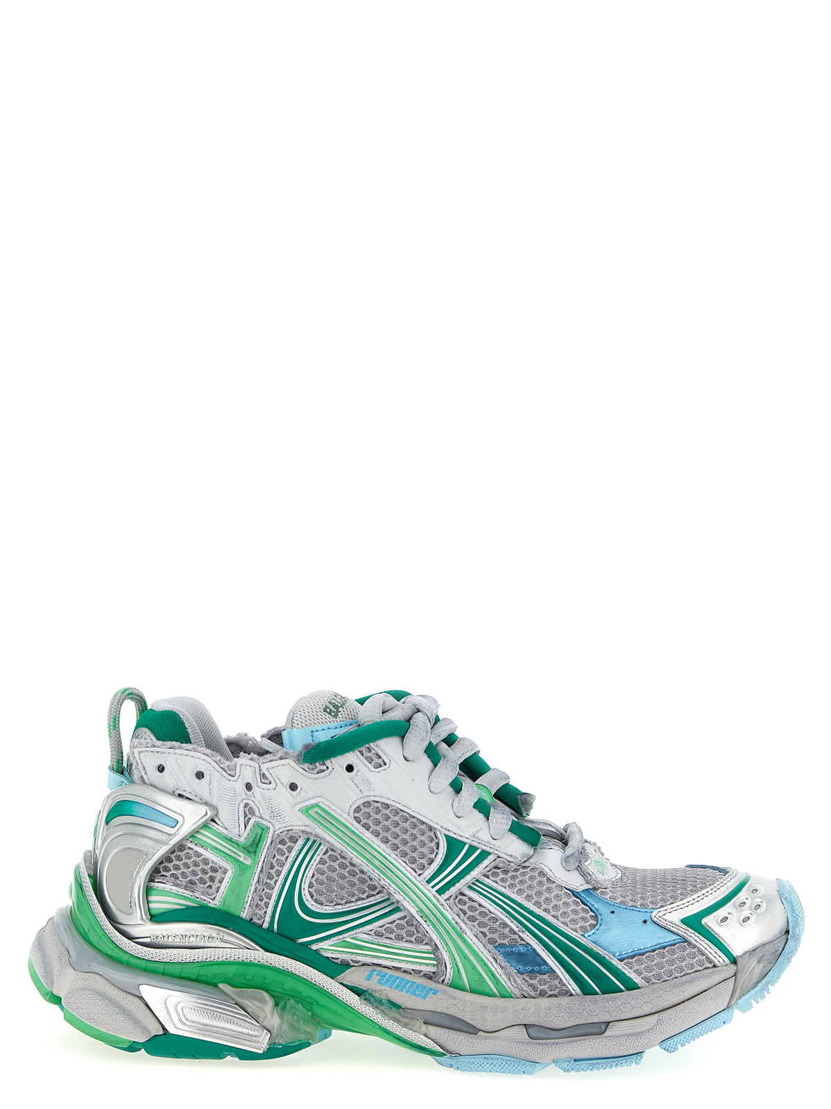 Balenciaga Multicolor Polyethylene Athletic Men's Sneakers