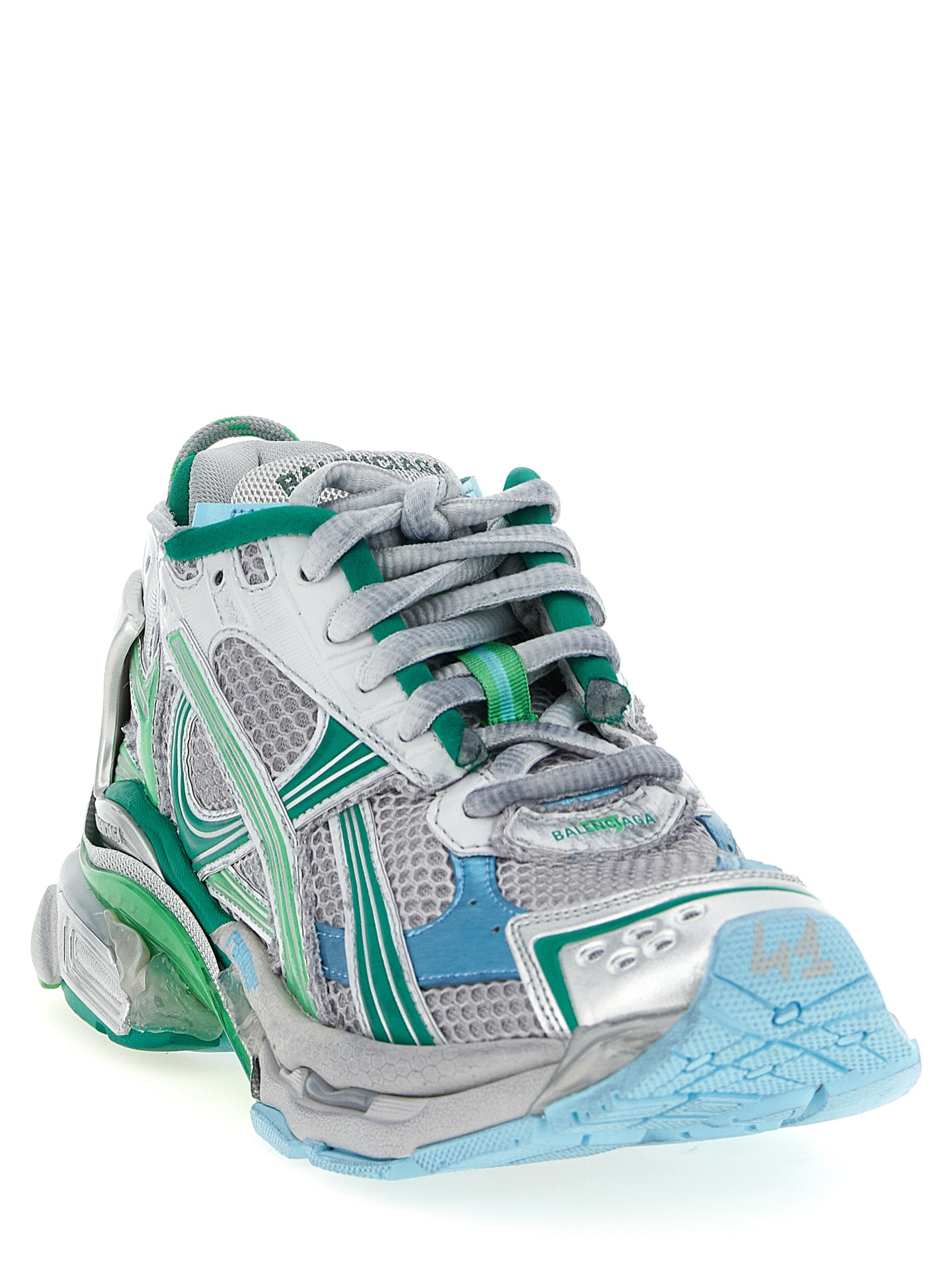 Balenciaga Multicolor Polyethylene Athletic Men's Sneakers