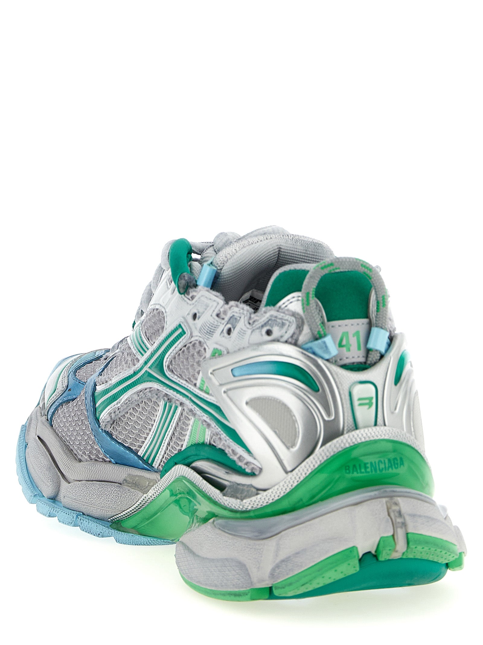 Balenciaga Multicolor Polyethylene Athletic Men's Sneakers