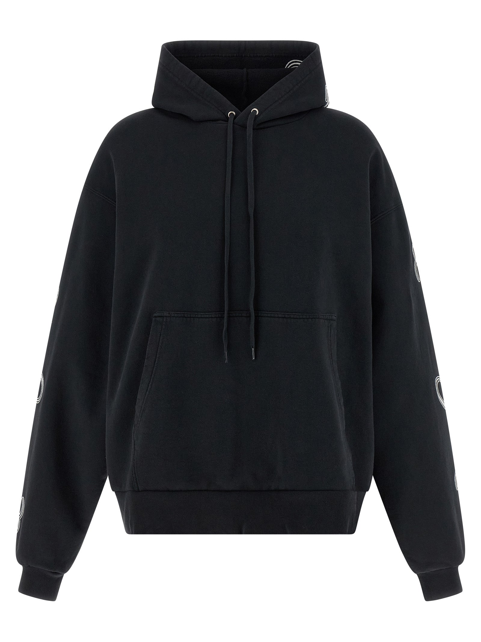 Balenciaga Black Cotton Women's Hoodie