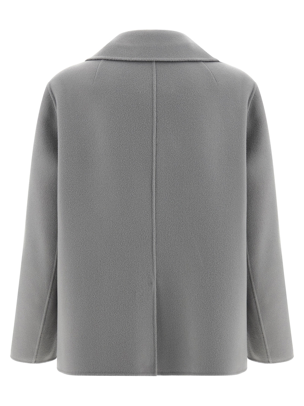 'S Max Mara Gray Virgin Wool Women's Blazer