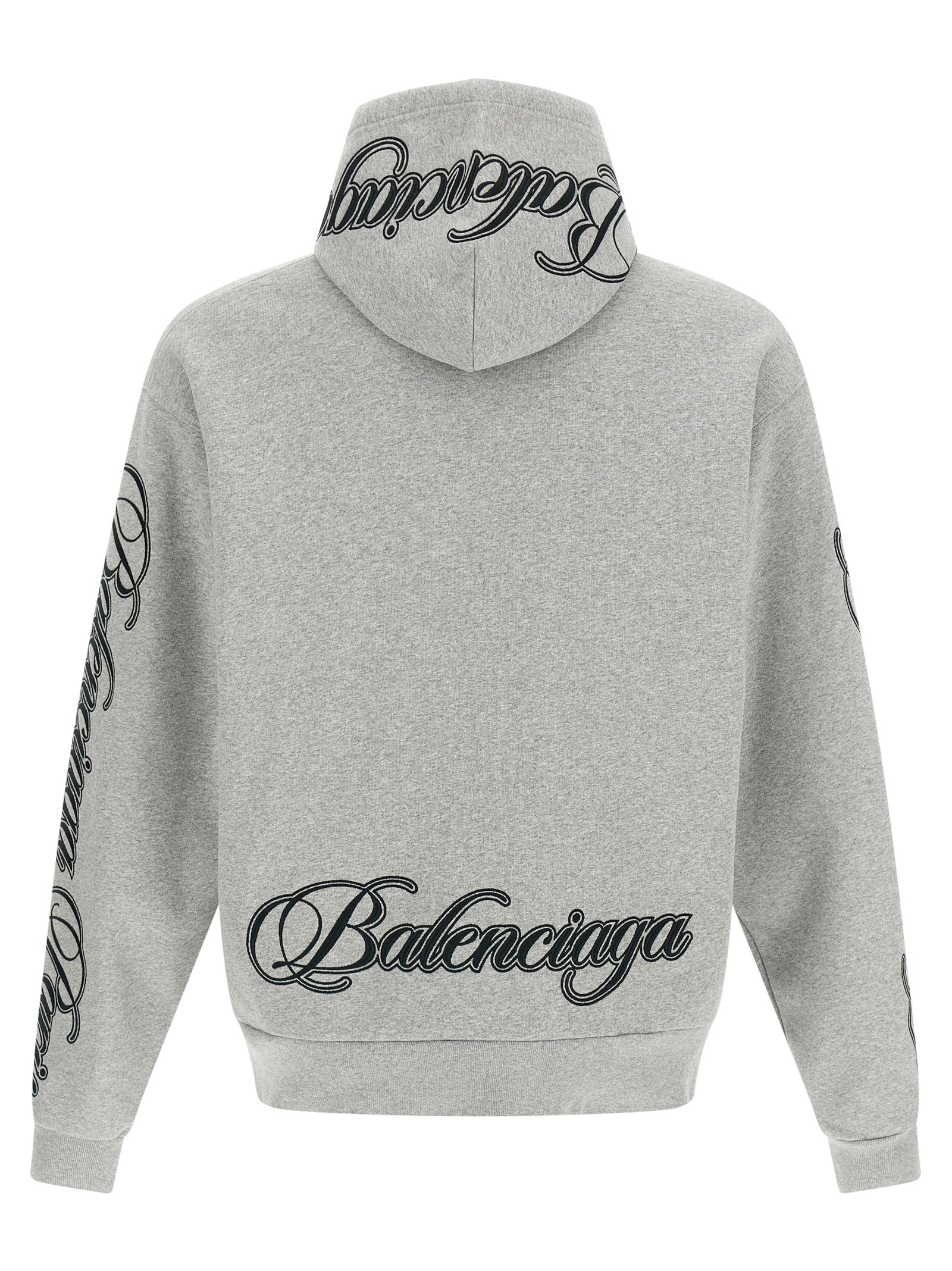 Balenciaga Gray Cotton Women's Sweatshirt