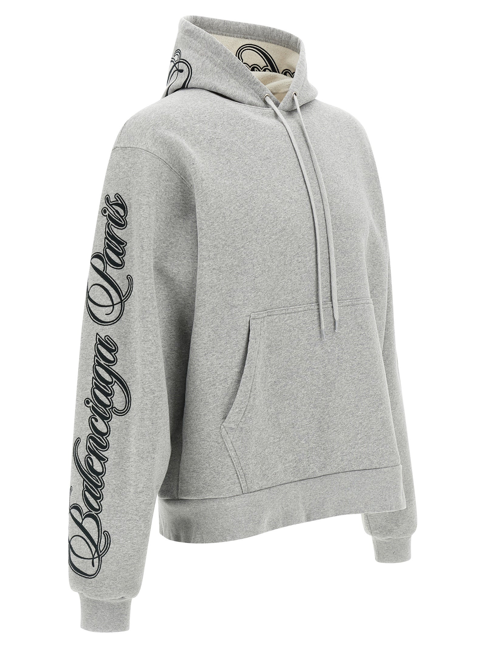 Balenciaga Gray Cotton Women's Sweatshirt