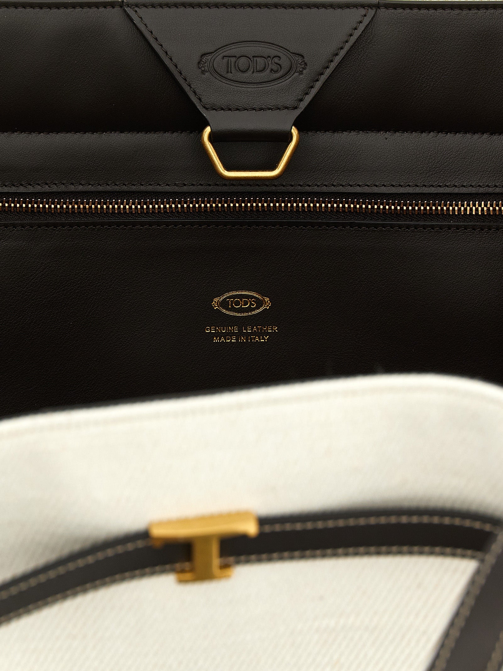 Tod's Multicolor Linen Tote Women's Bag