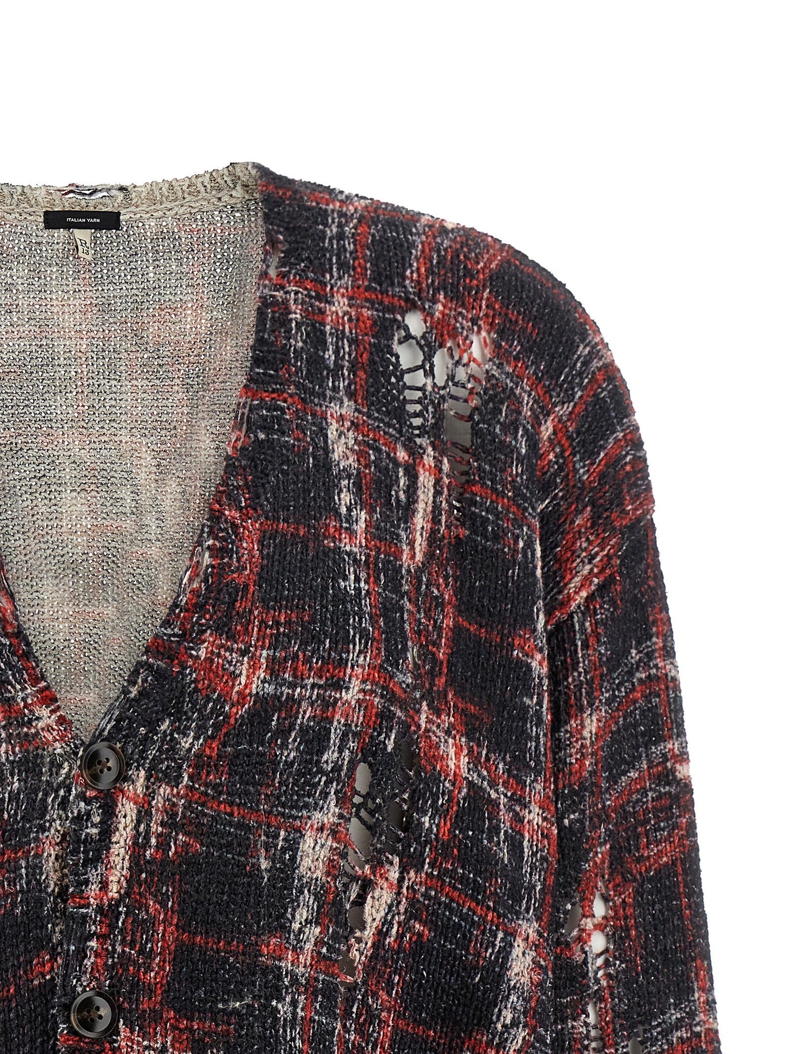 R13 Multicolor Linen Women's Cardigan