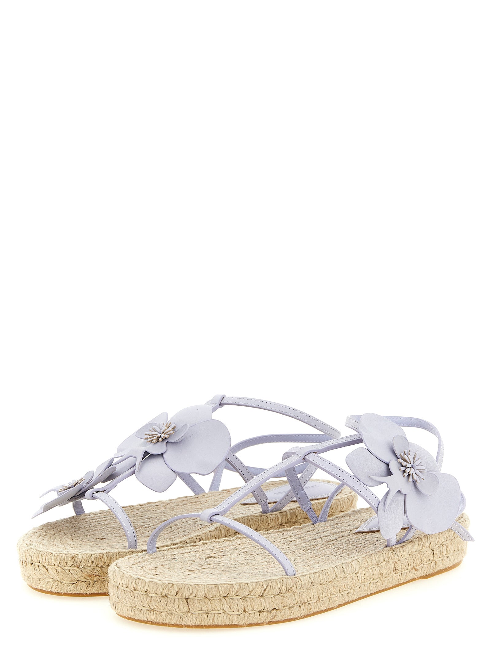 Zimmermann Purple Cowhide Flat Women's Sandals