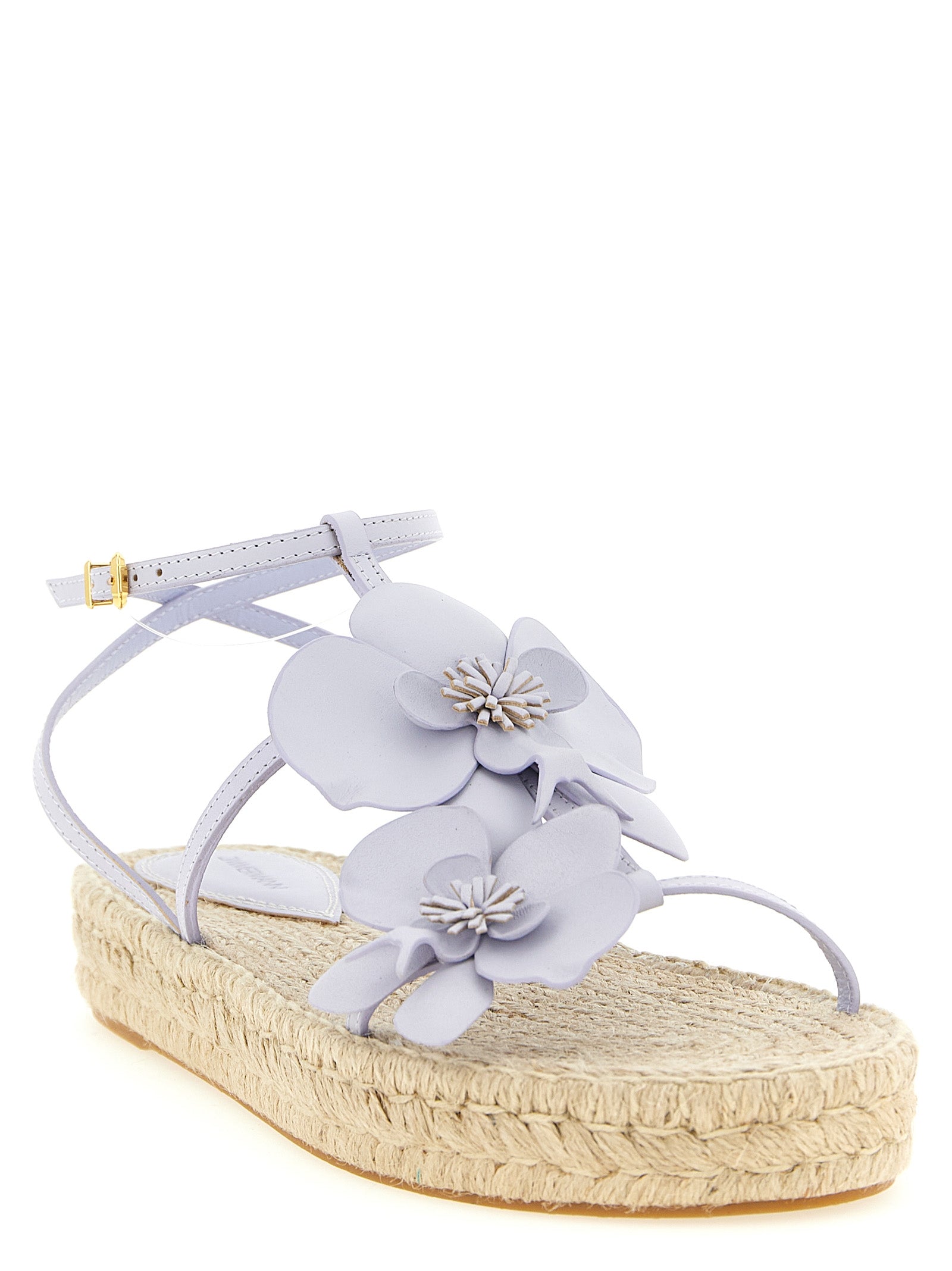 Zimmermann Purple Cowhide Flat Women's Sandals