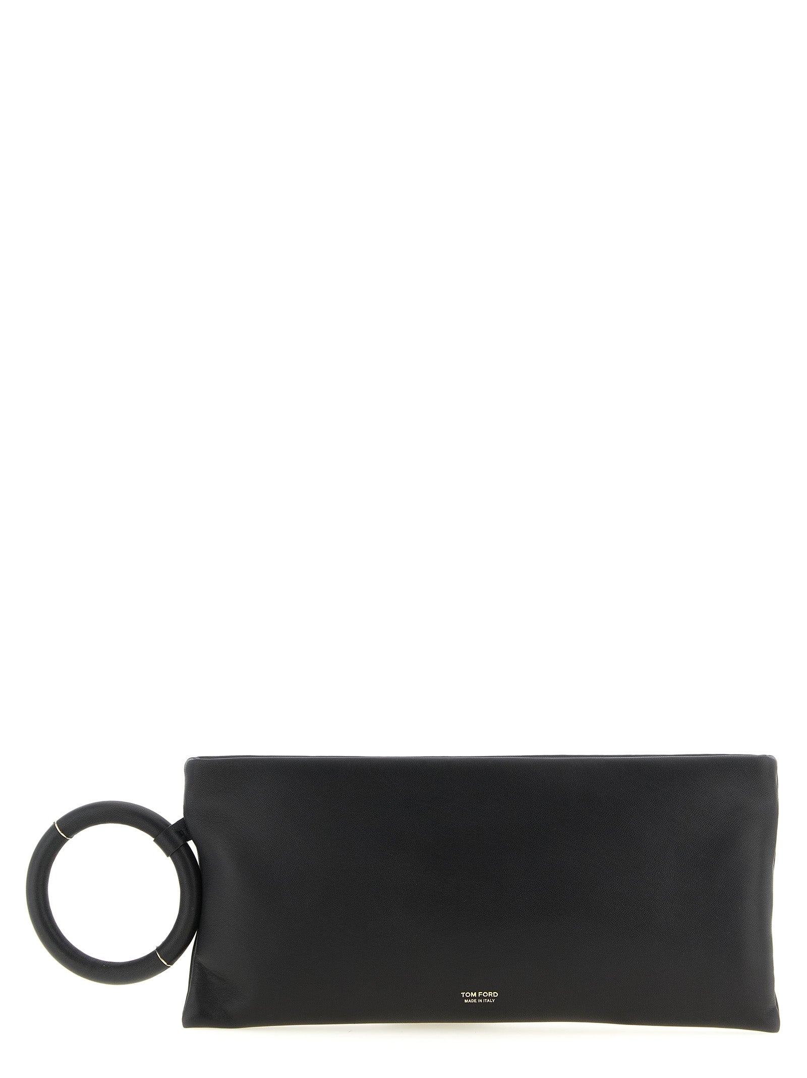 Tom Ford Black Lambskin Clutch Women's Bag