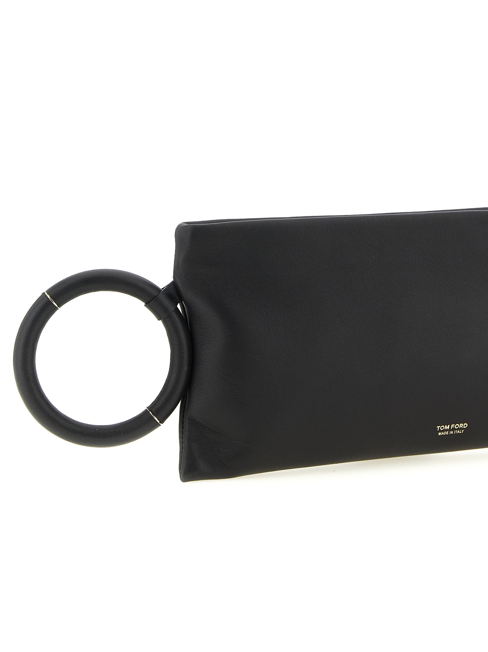 Tom Ford Black Lambskin Clutch Women's Bag