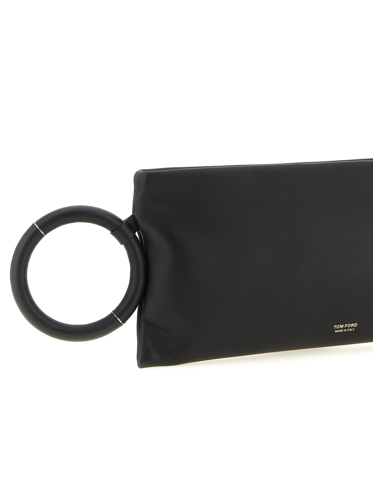 Tom Ford Black Lambskin Clutch Women's Bag