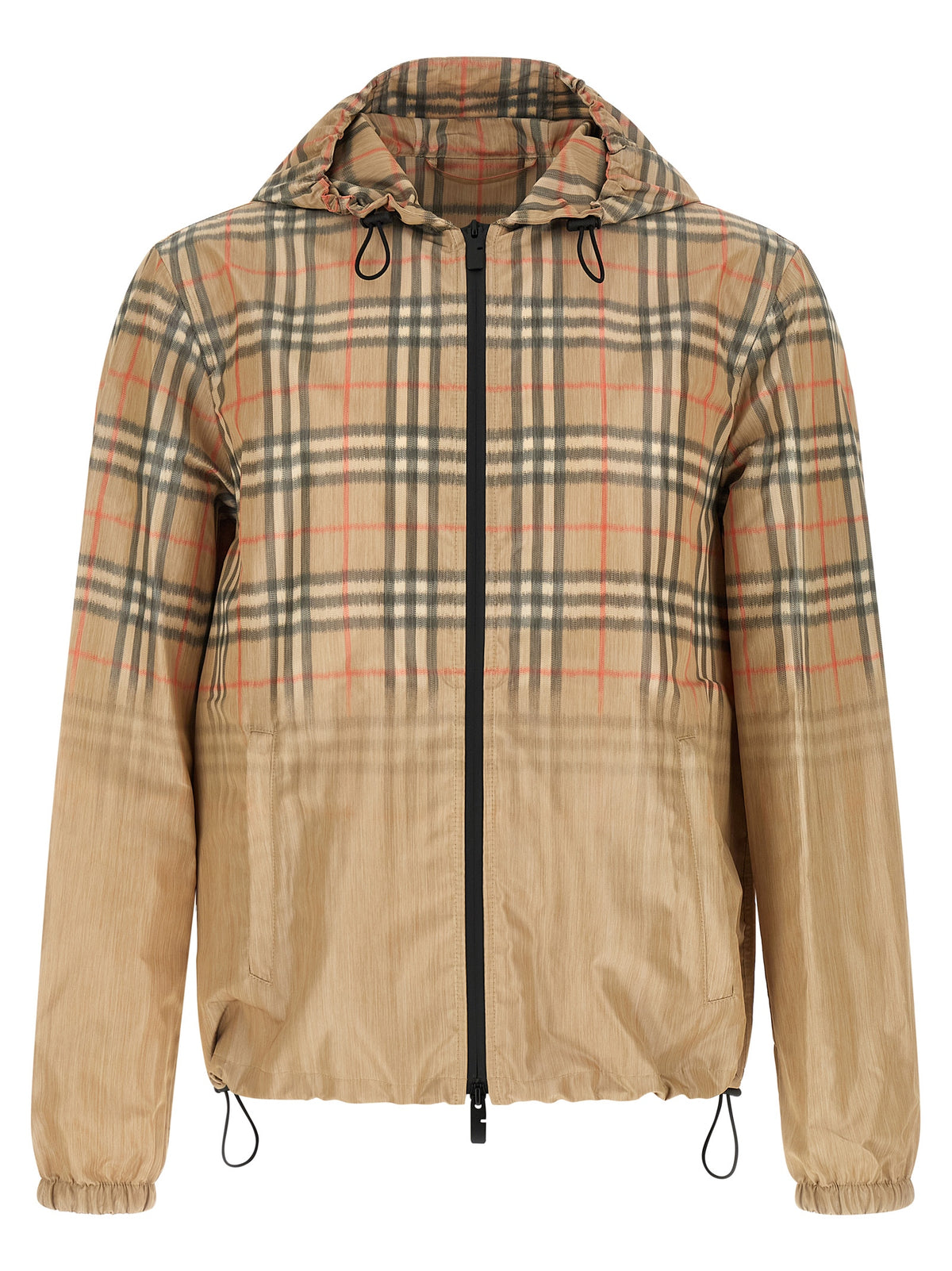 Burberry Beige Viscose Shell Men's Jacket