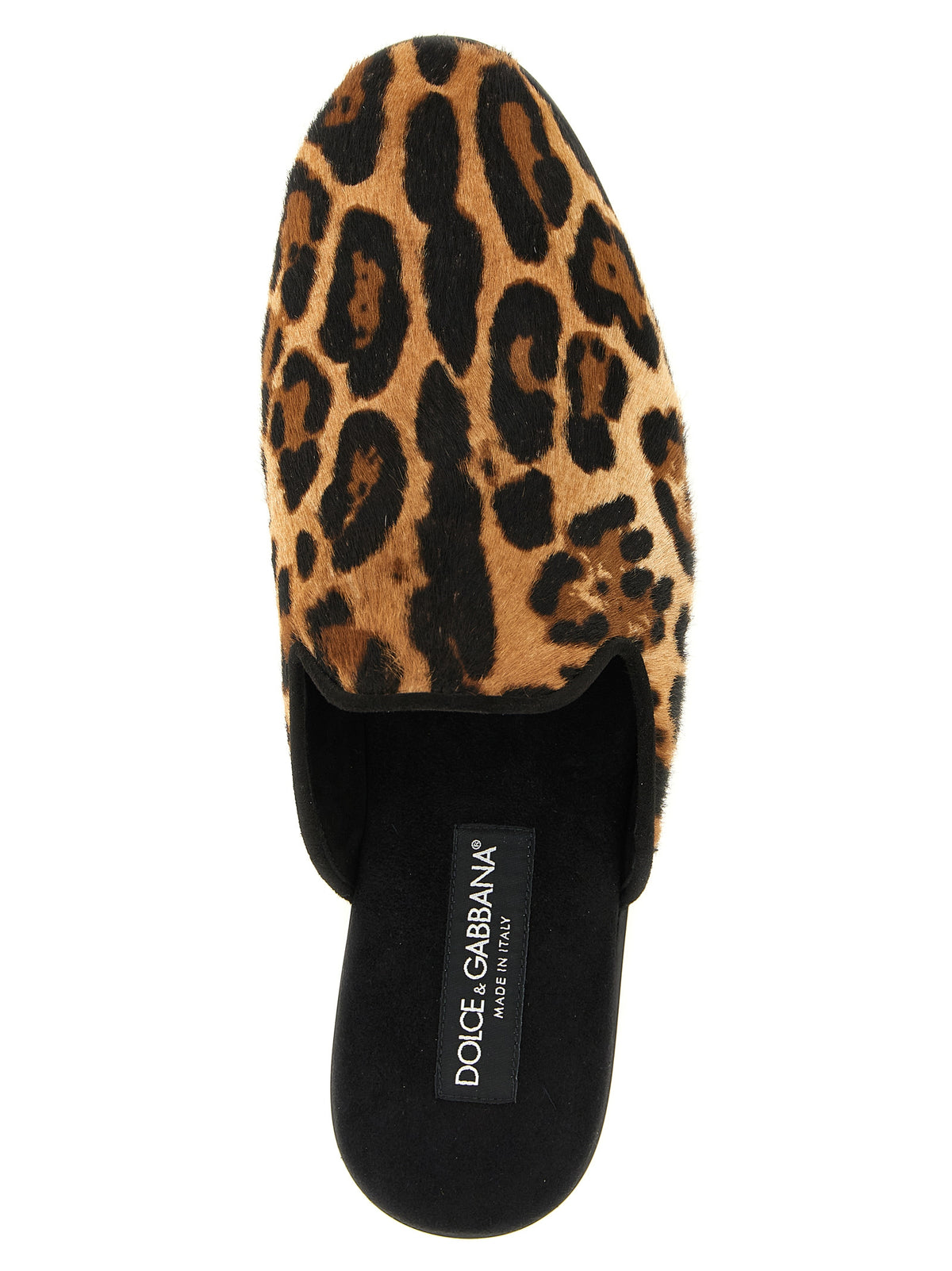 Dolce & Gabbana Brown Calfskin Men's Flats
