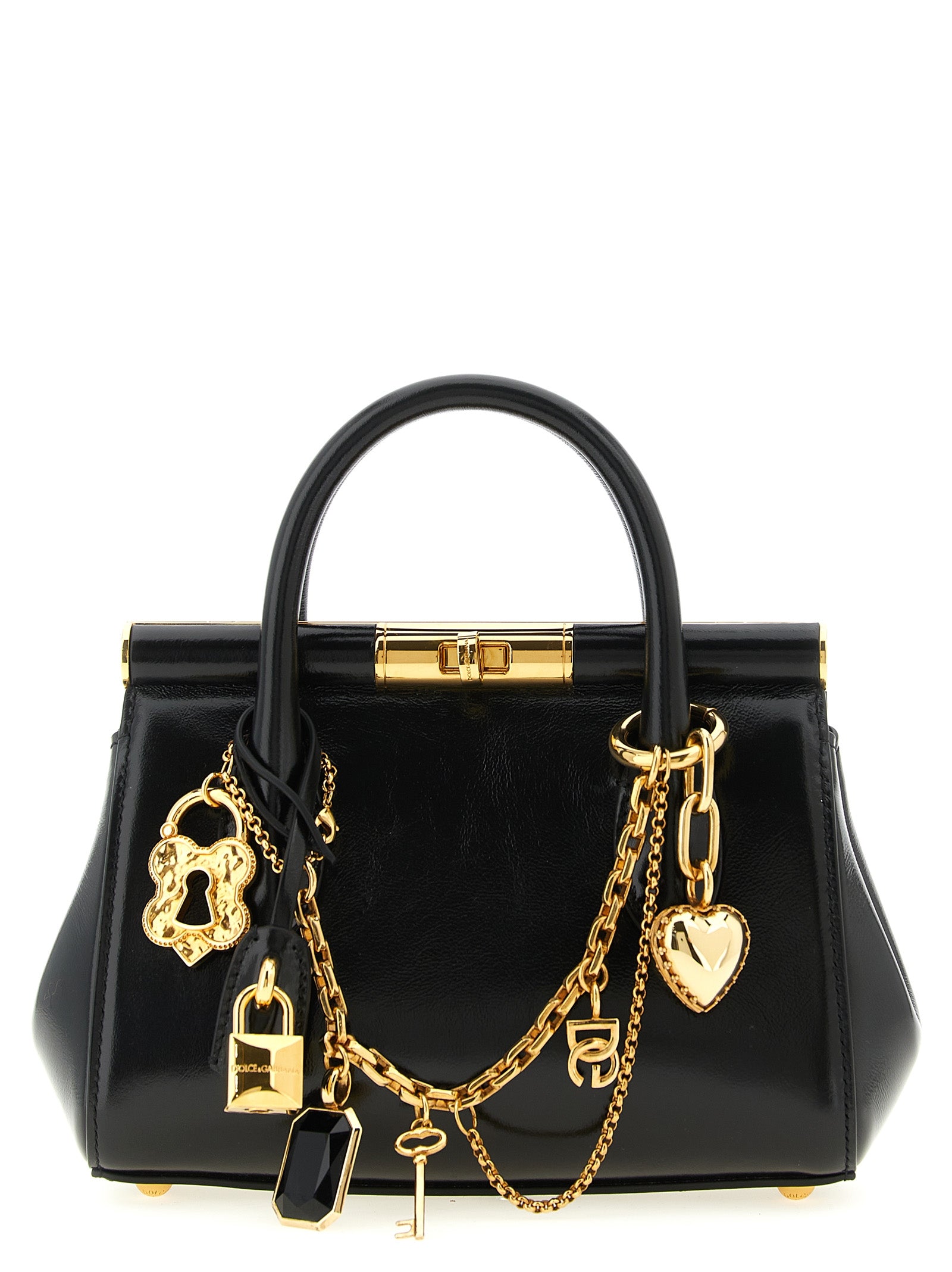 Dolce & Gabbana Black Calfskin Women's Handbag
