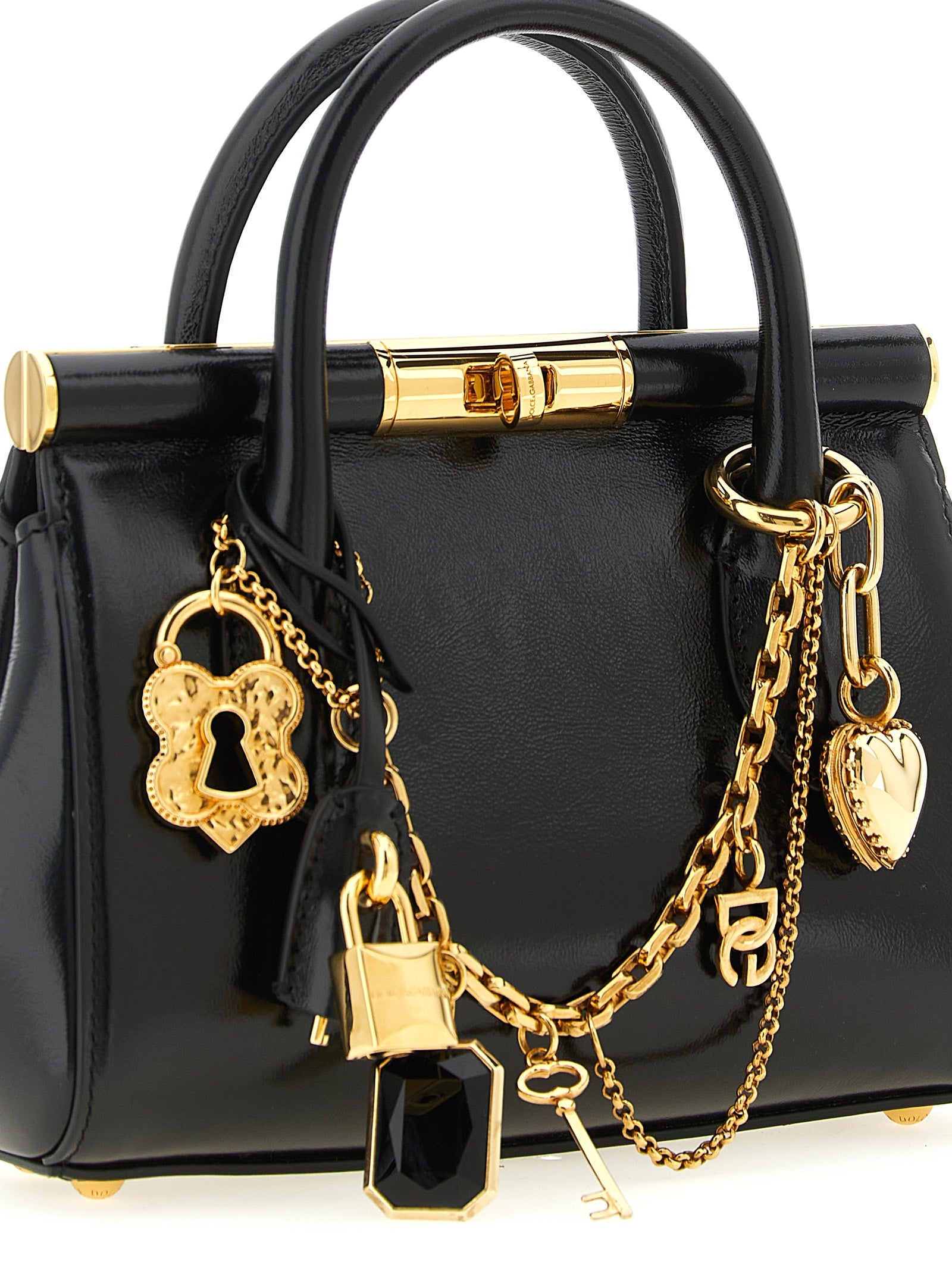 Dolce & Gabbana Black Calfskin Women's Handbag