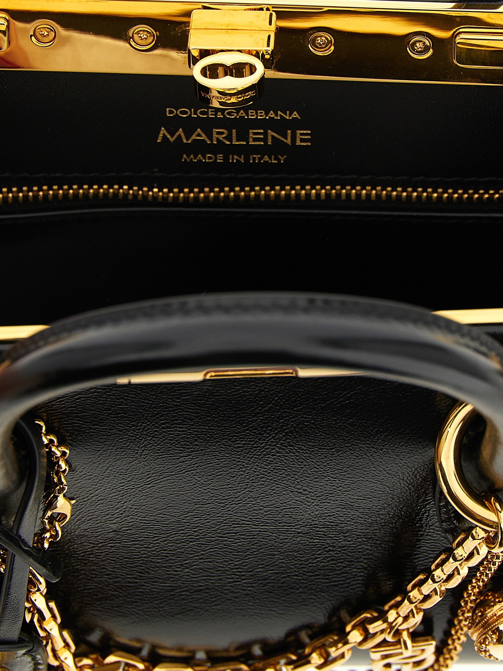 Dolce & Gabbana Black Calfskin Women's Handbag