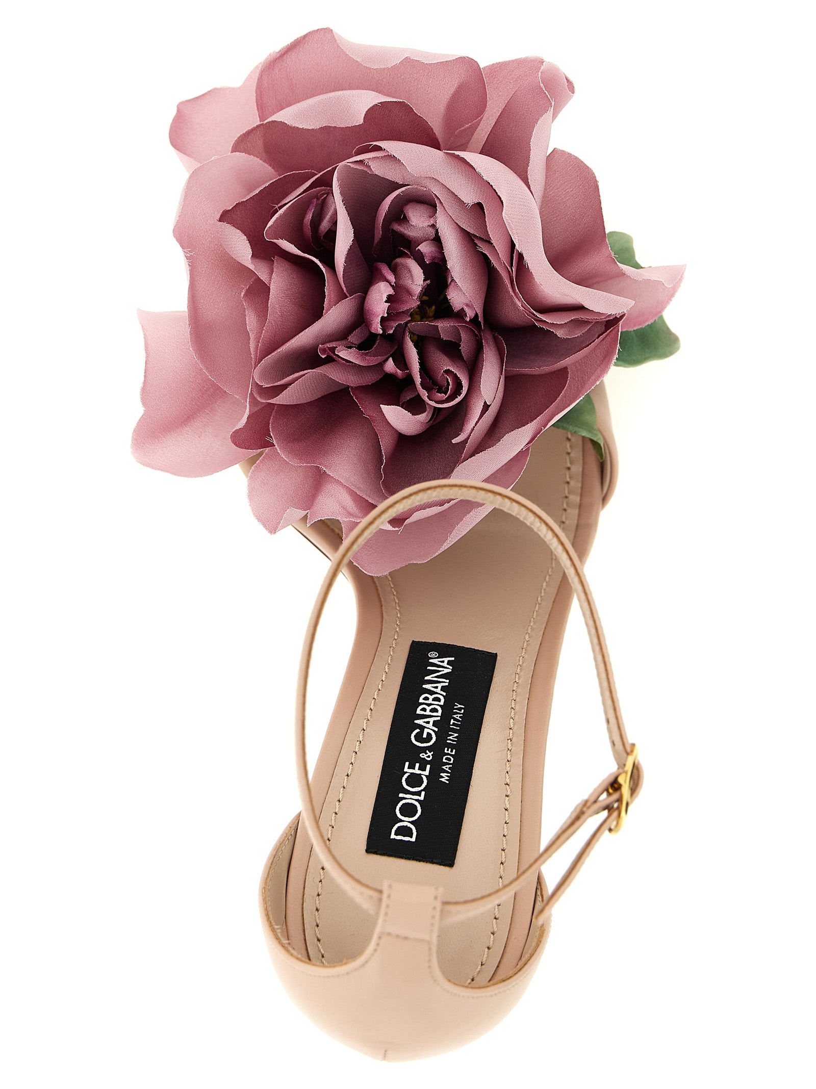 Dolce & Gabbana Multicolor Calfskin Stiletto Heel Women's Sandals