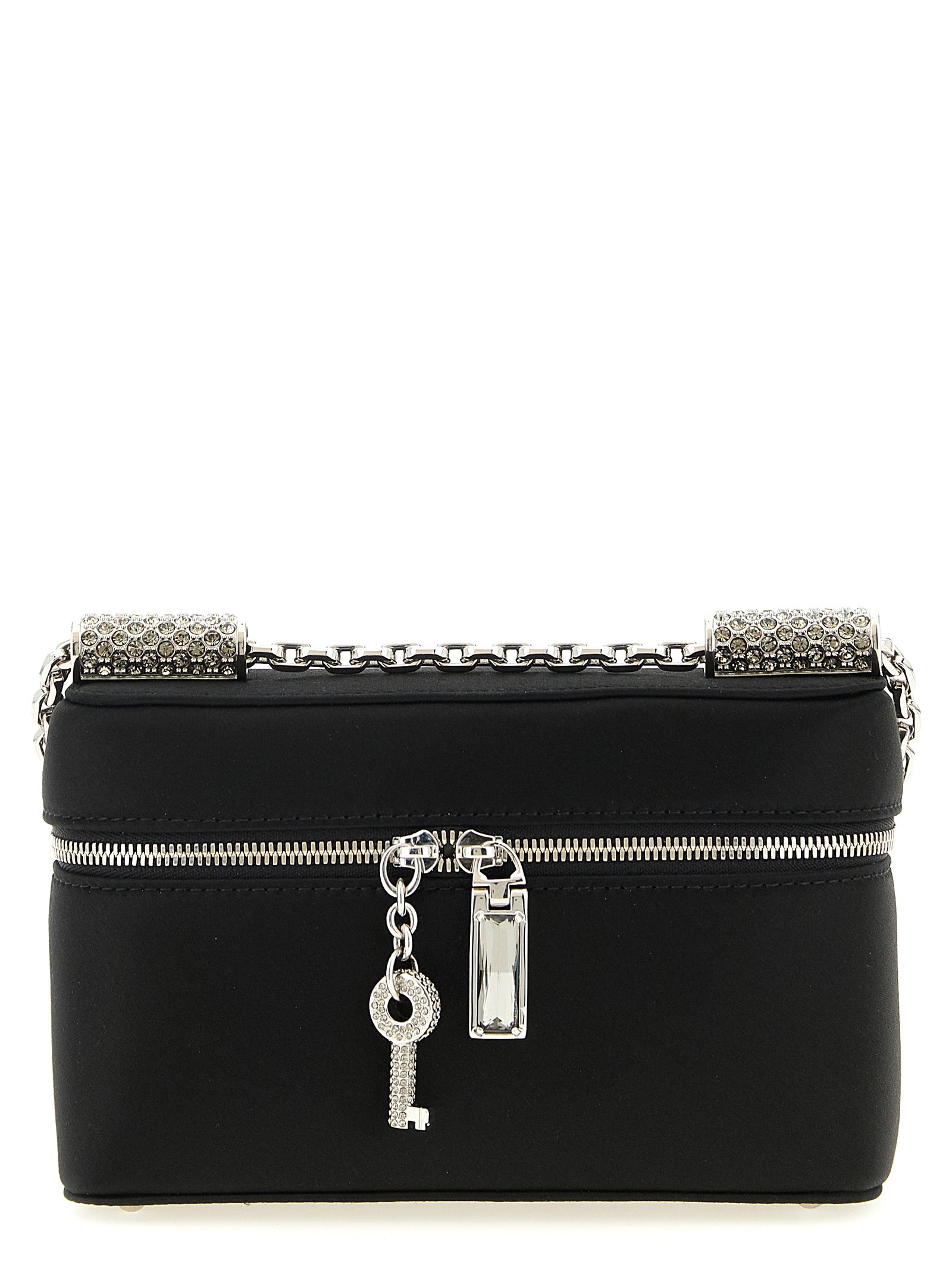 Dolce & Gabbana Black Viscose Crossbody Women's Bag